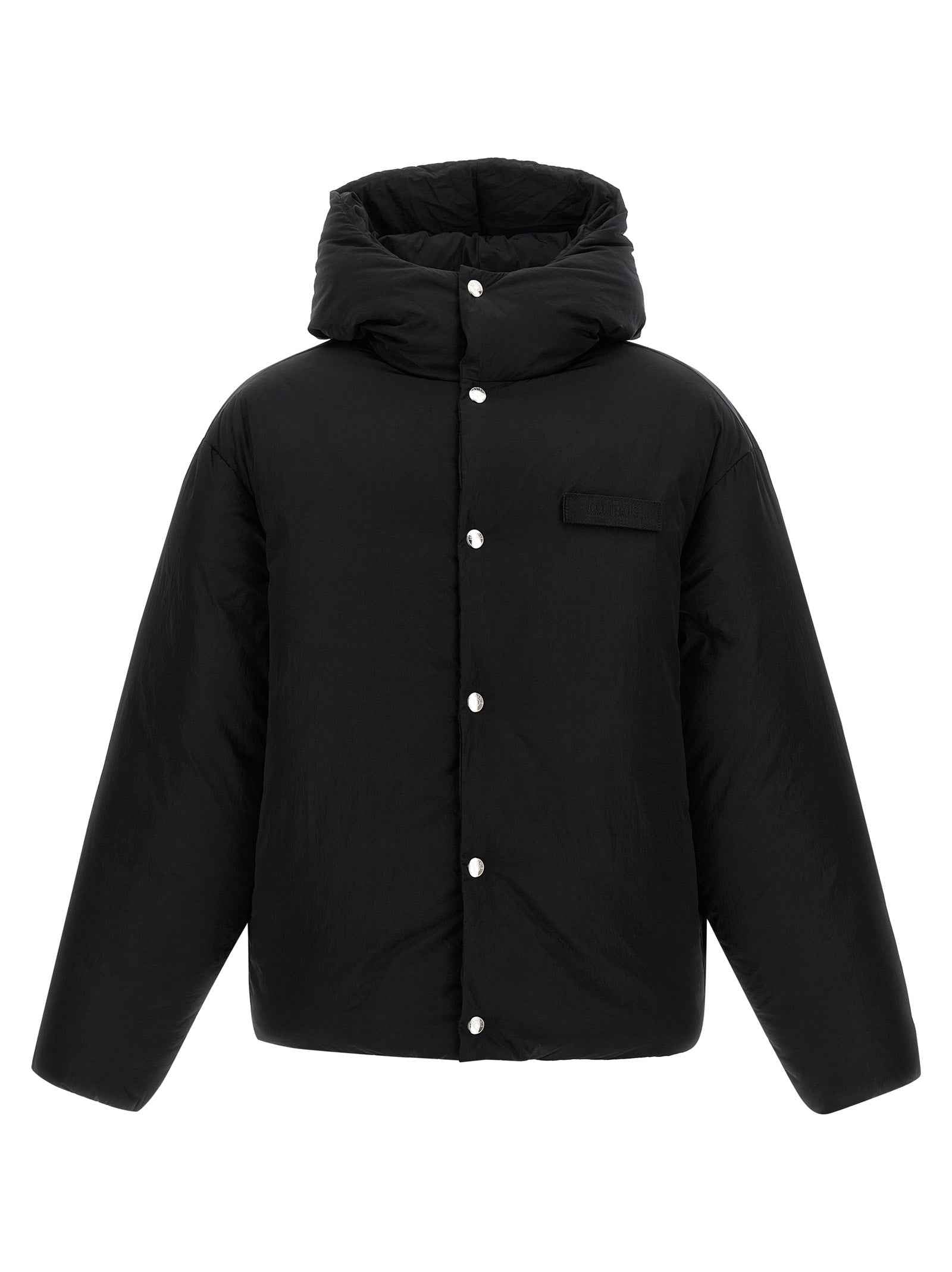 Jacquemus Black Polyamide Full-Length Jacket