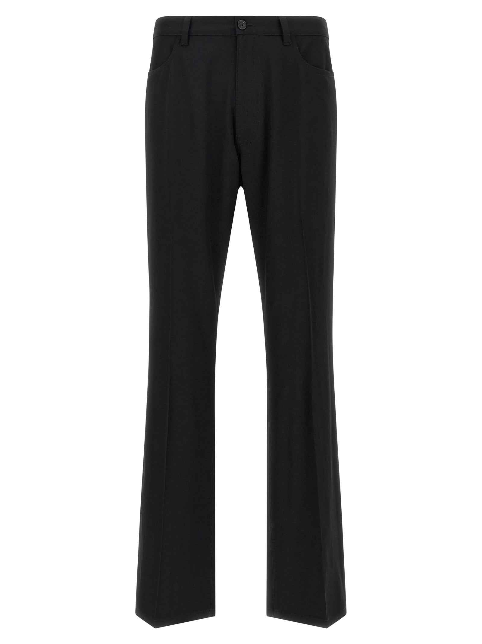 Balenciaga Black Wool Dress Pants