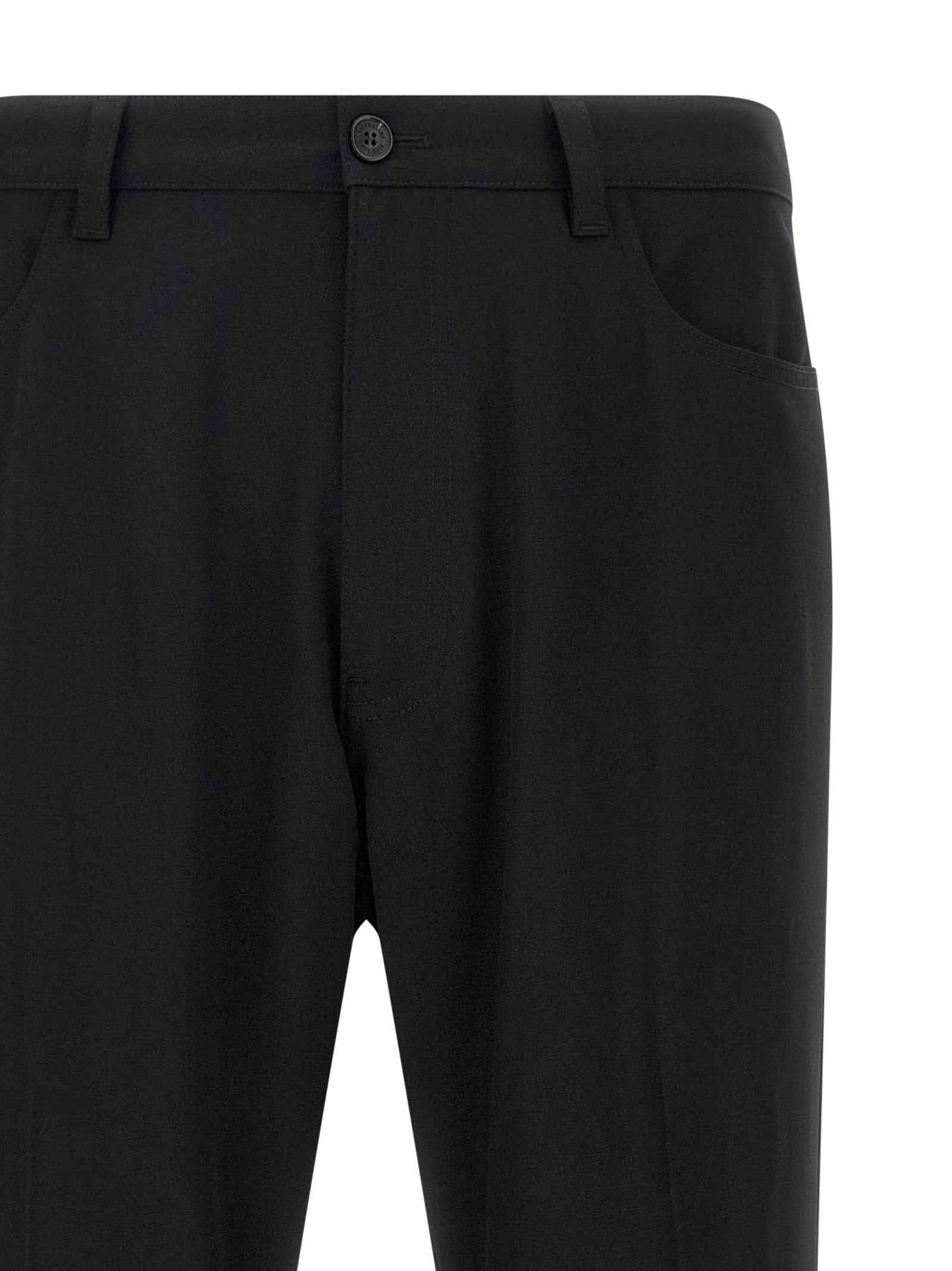 Balenciaga Black Wool Dress Pants