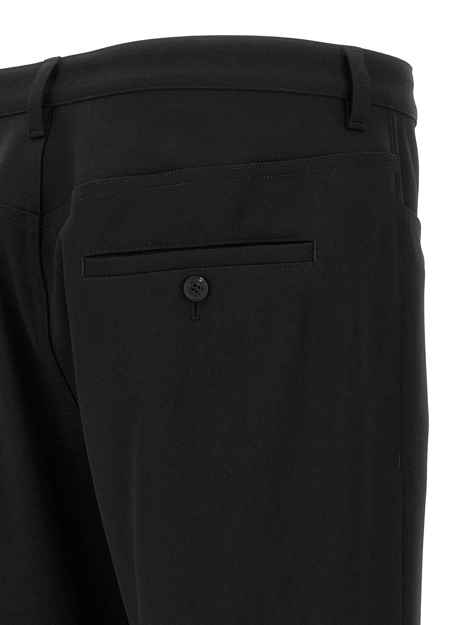 Balenciaga Black Wool Dress Pants