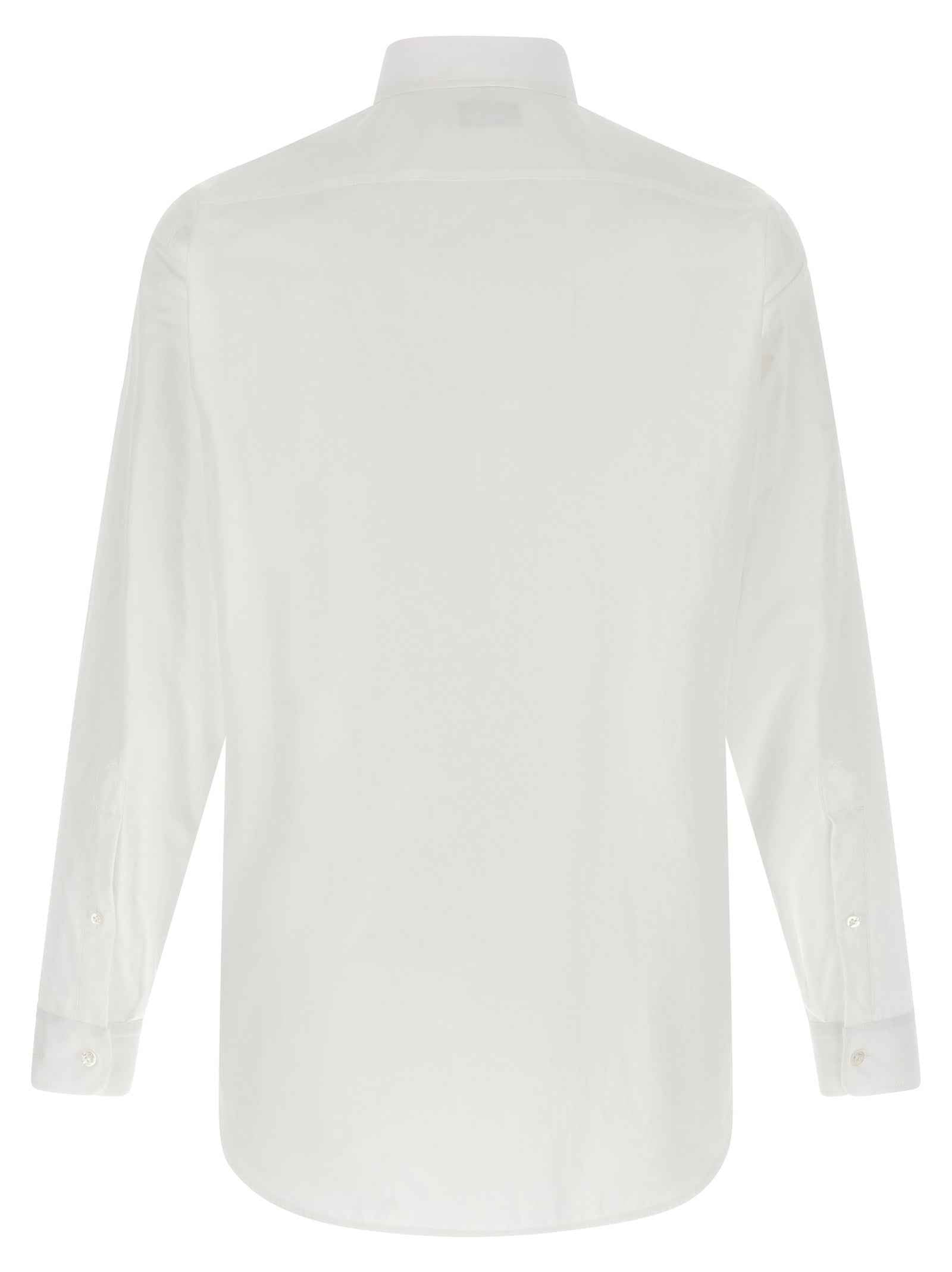 Balenciaga White Cotton Blouse