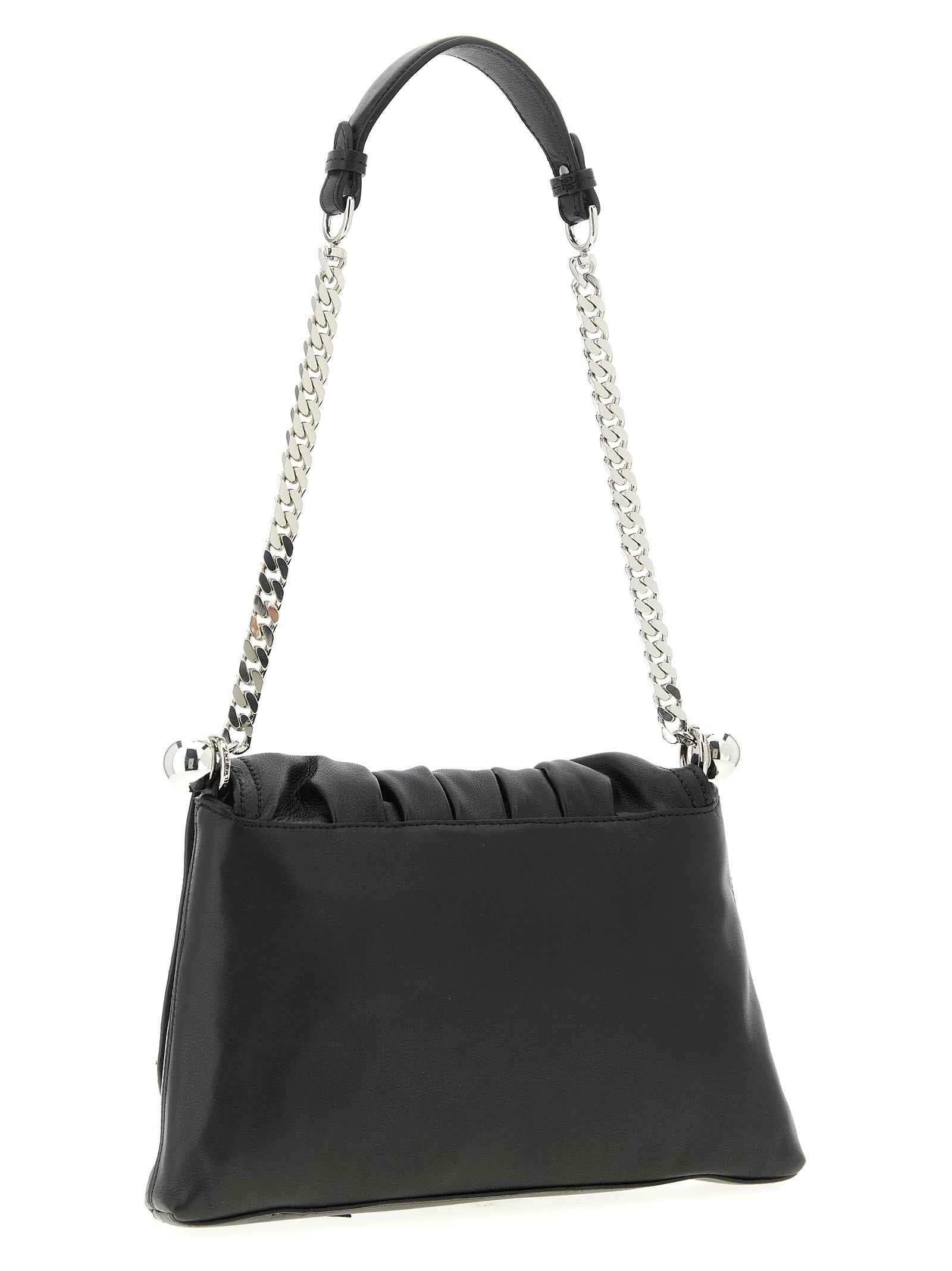 Isabel Marant Black Calfskin Shoulder Bag