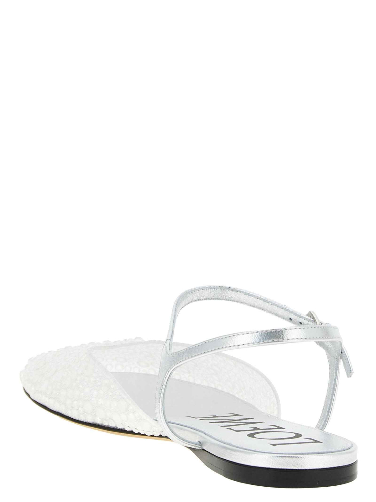 Loewe White Polyamide Ballet Flats