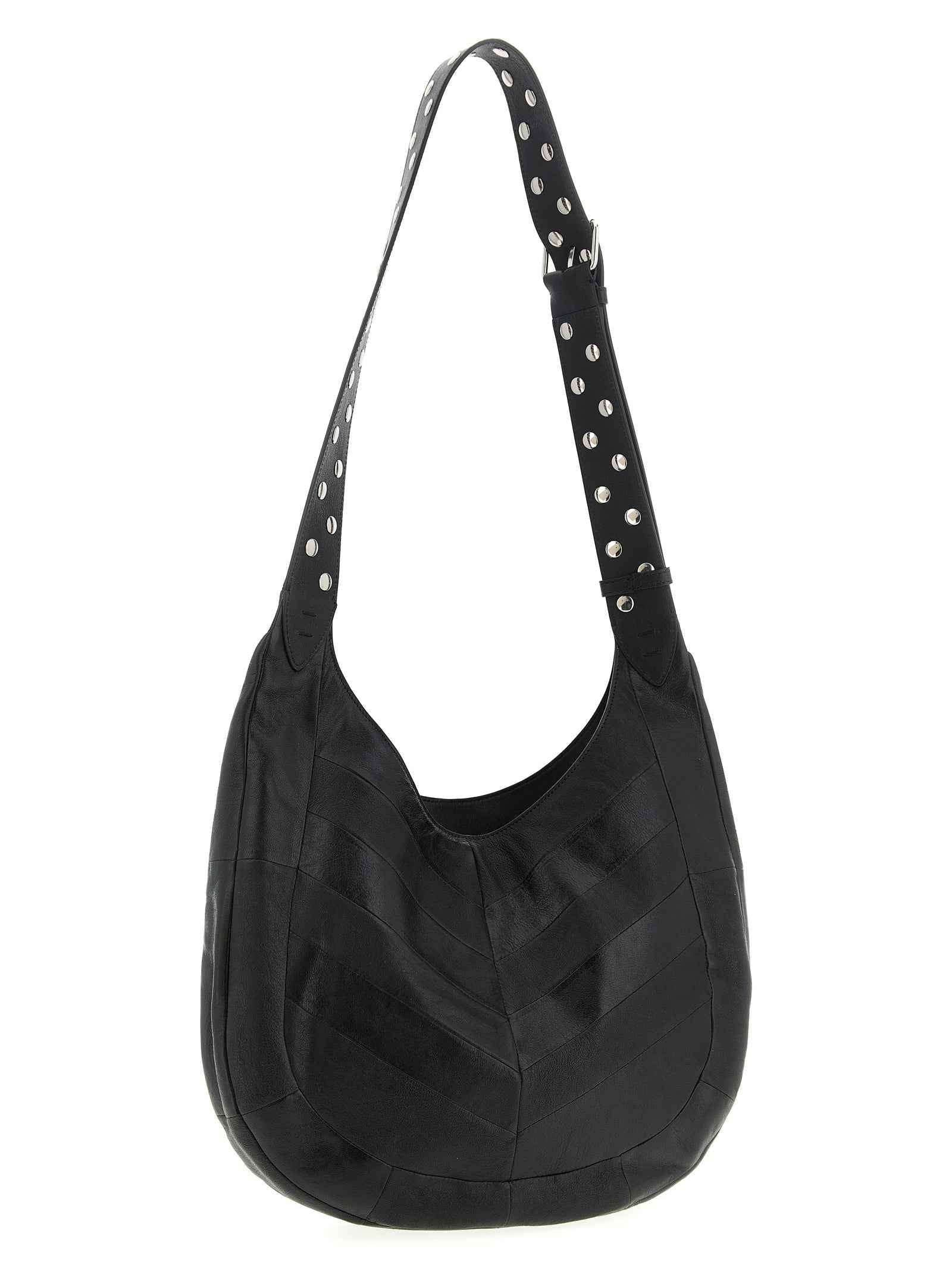 Valentino Garavani Black Lamb Leather Shoulder Bag
