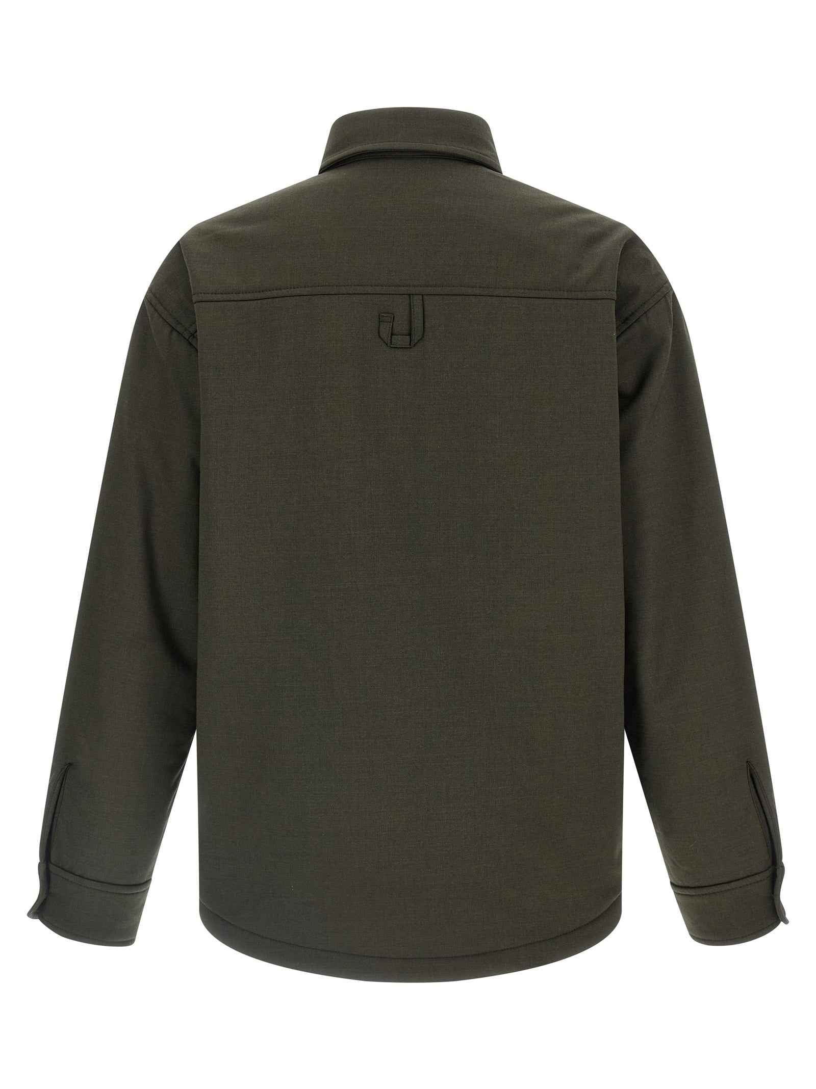 Jacquemus Bicolor Virgin Wool Shell Jacket