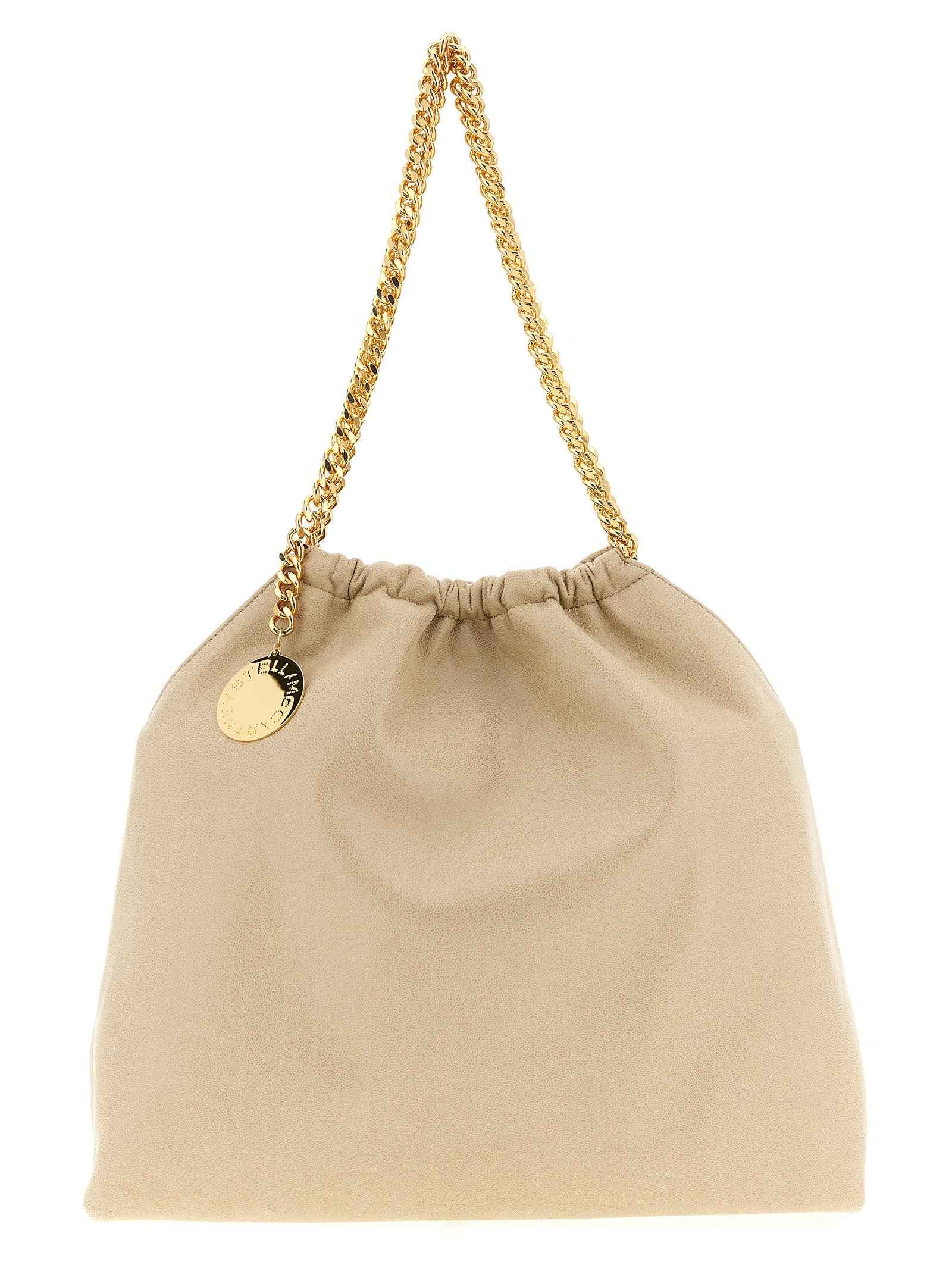 Stella McCartney Beige Polyester Shoulder Bag