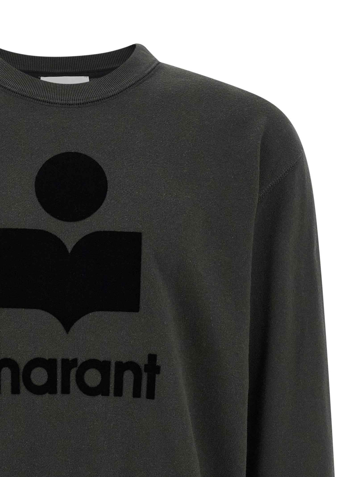 Isabel Marant Black Cotton Sweatshirt