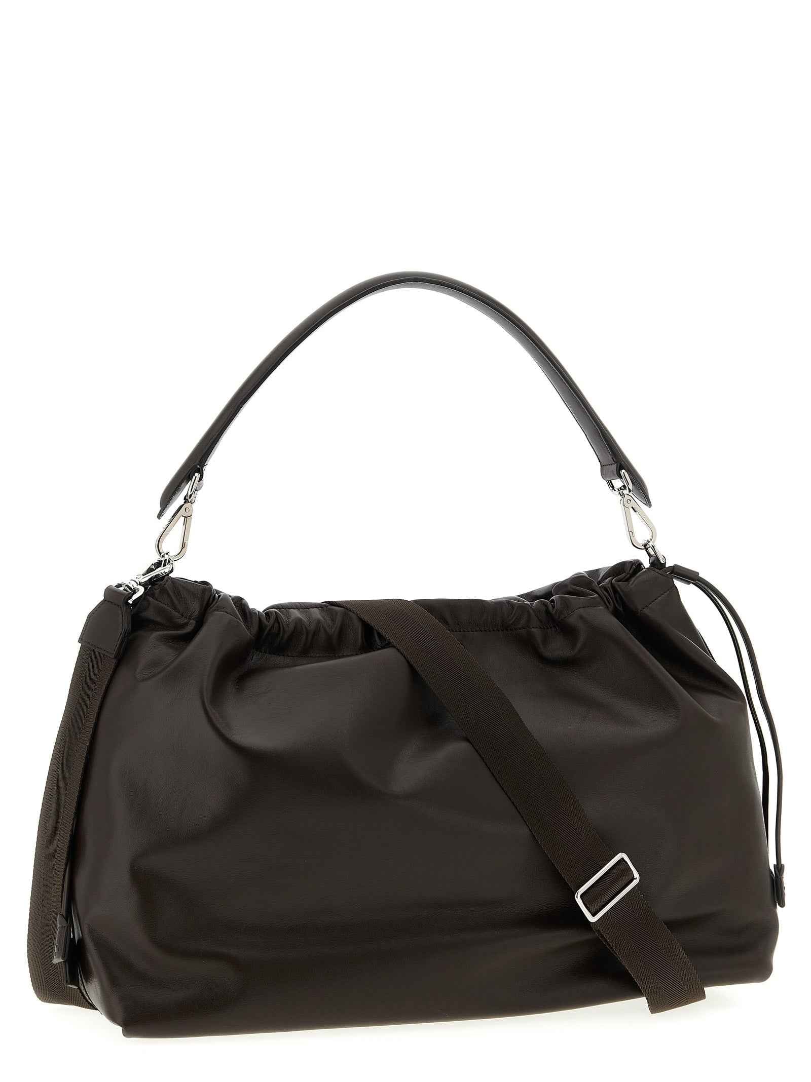 Fendi Brown Calfskin Handbag