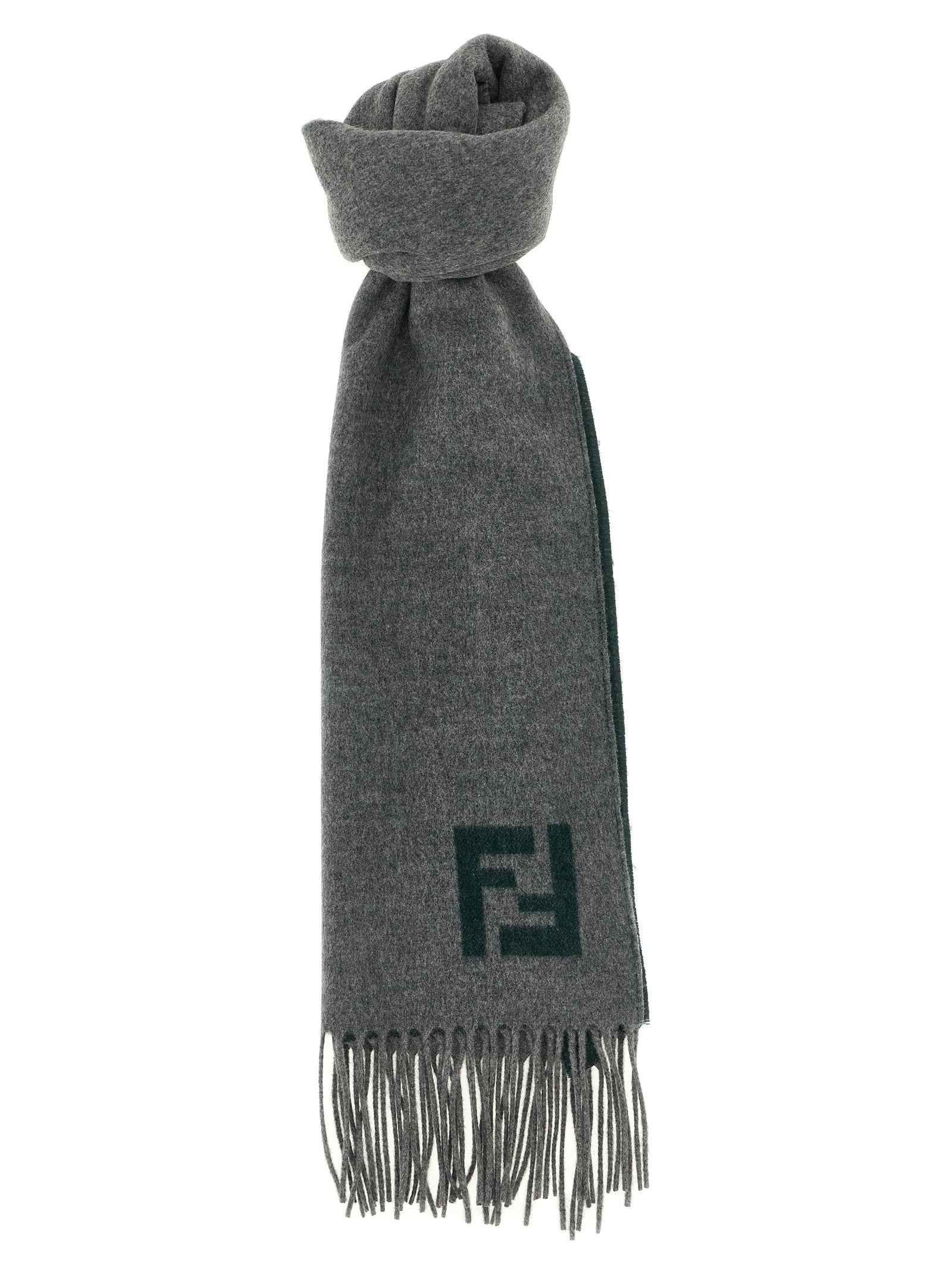 Fendi Multicolor Wool Scarf
