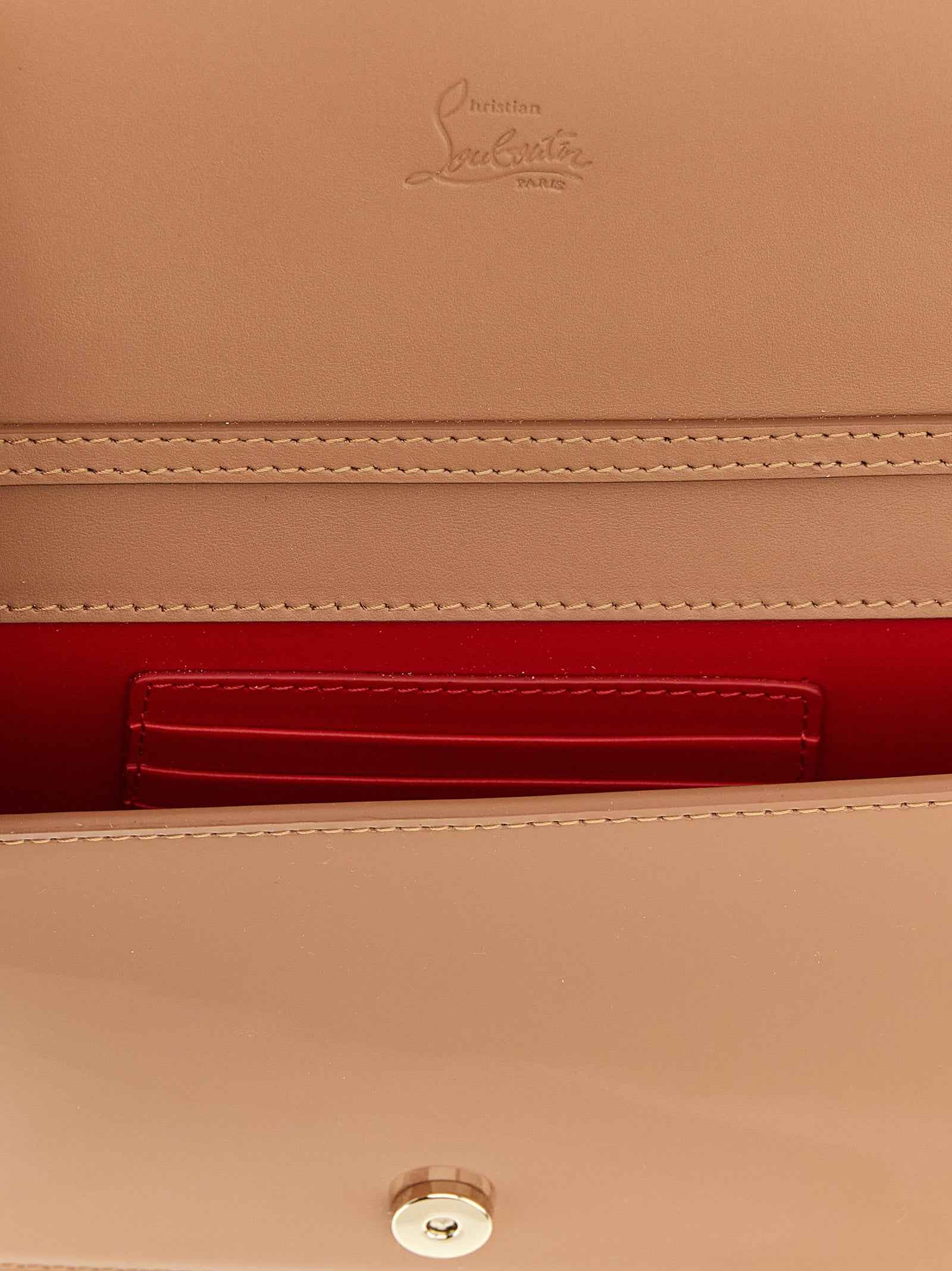 Christian Louboutin Multicolor Calfskin Clutch Bag