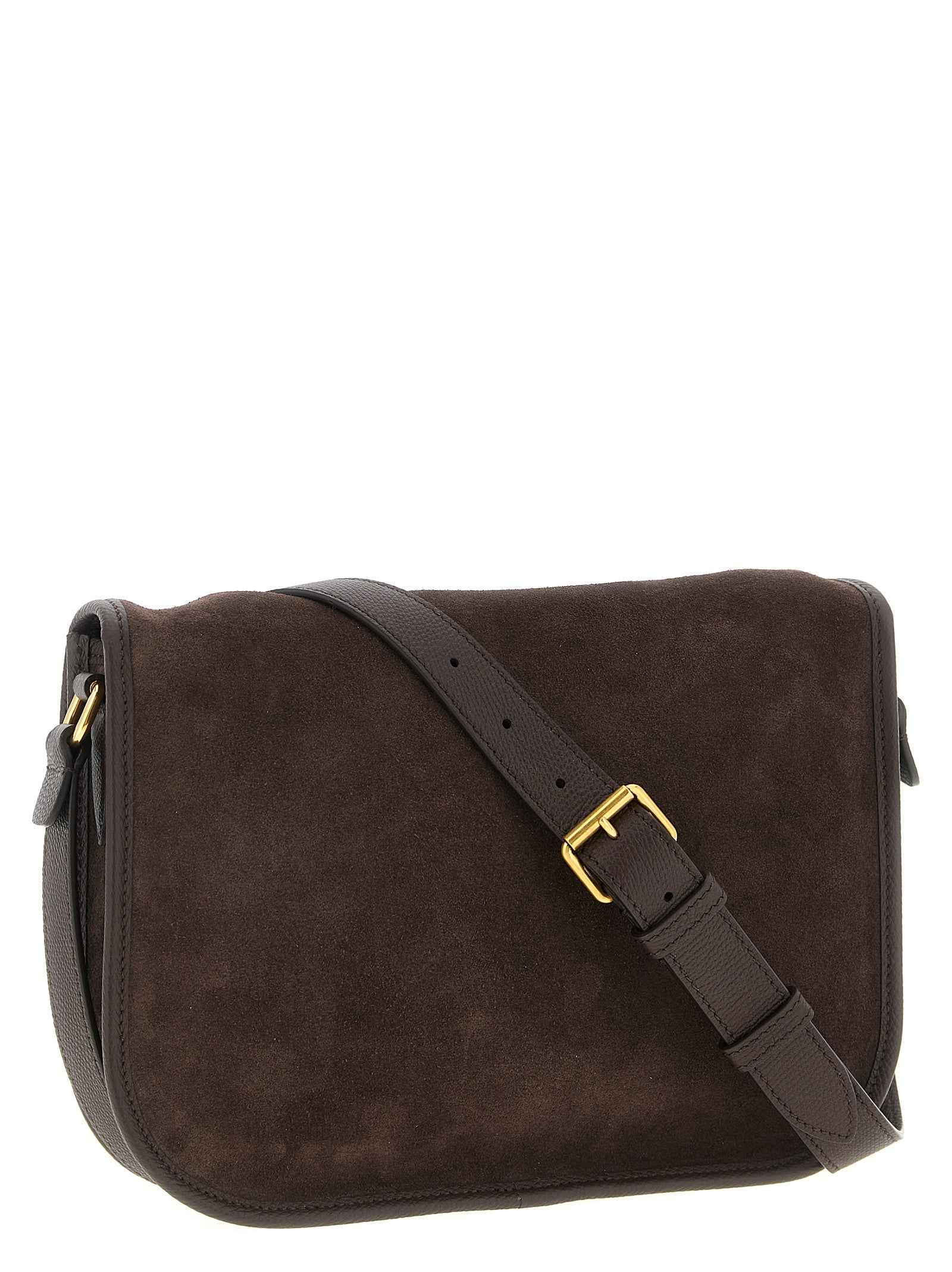 Valentino Garavani Brown Cowhide Crossbody Bag