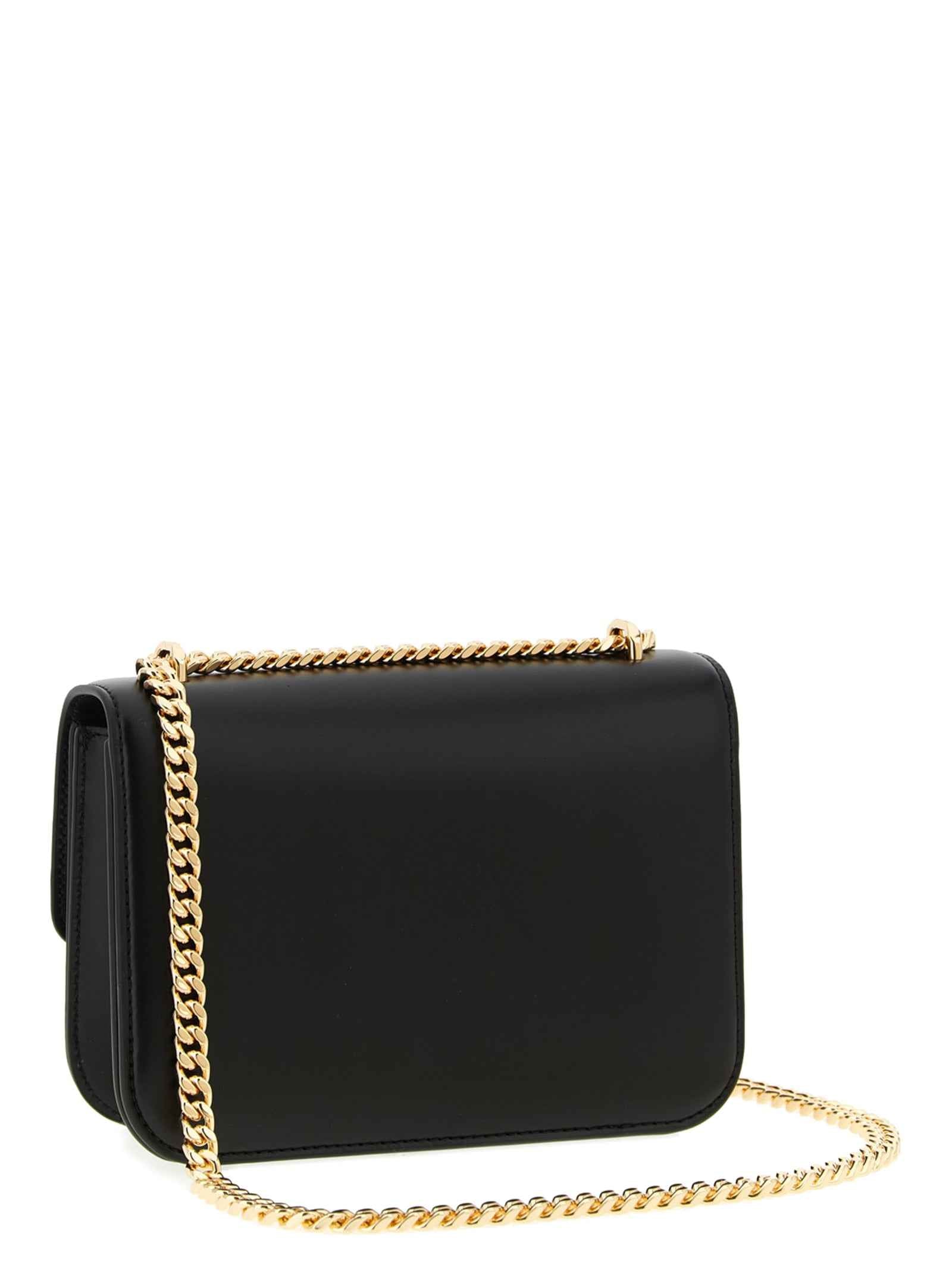 Tory Burch Black Calfskin Crossbody Bag