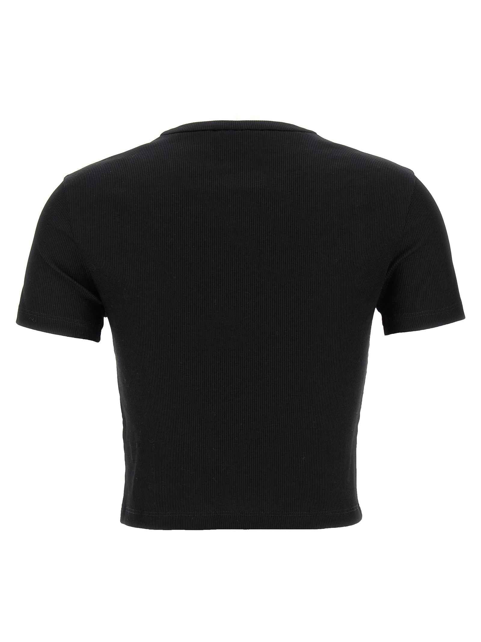 Fendi Black Cotton T-Shirt