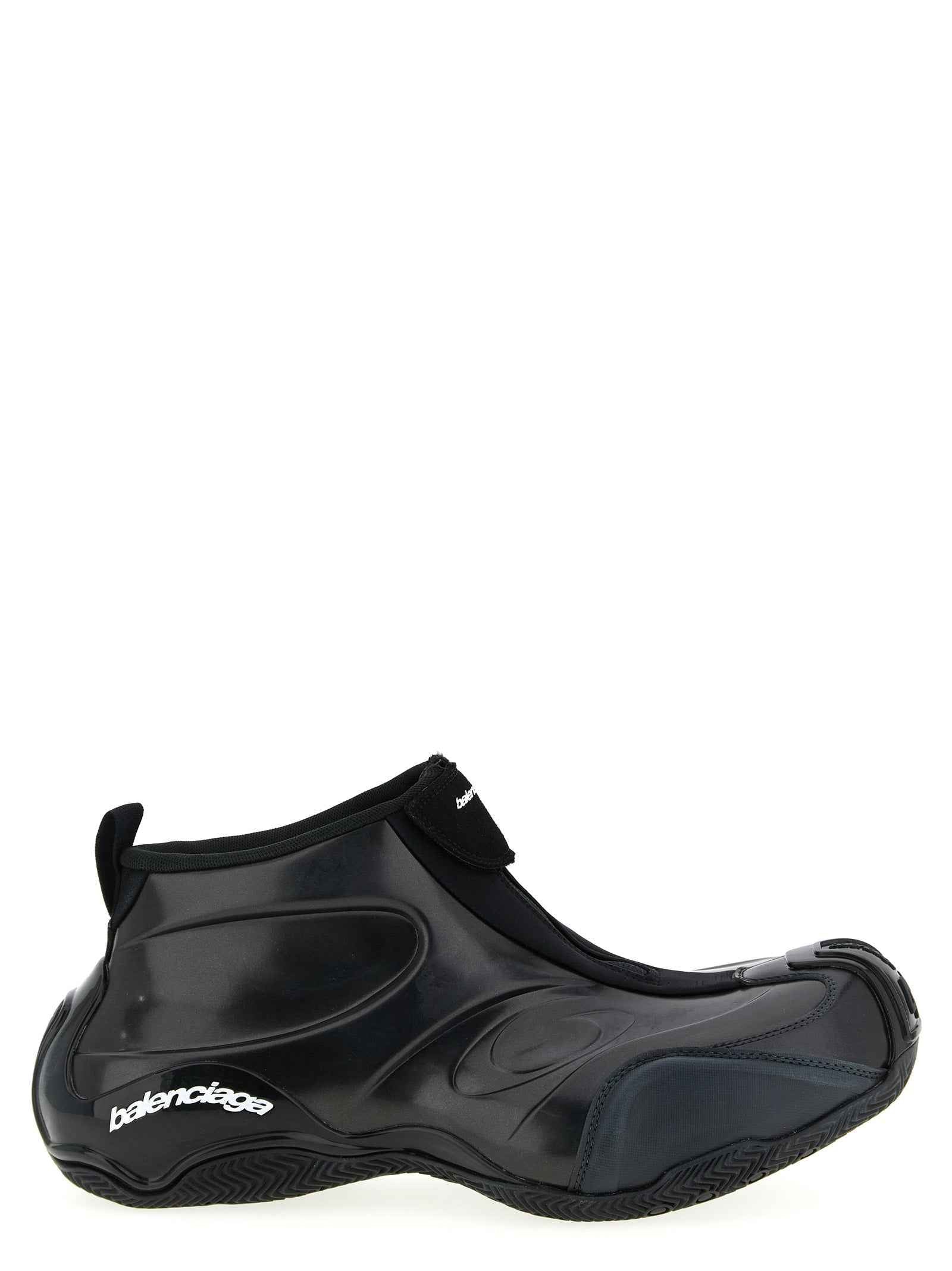 Balenciaga Black Polyester Athletic Sneakers