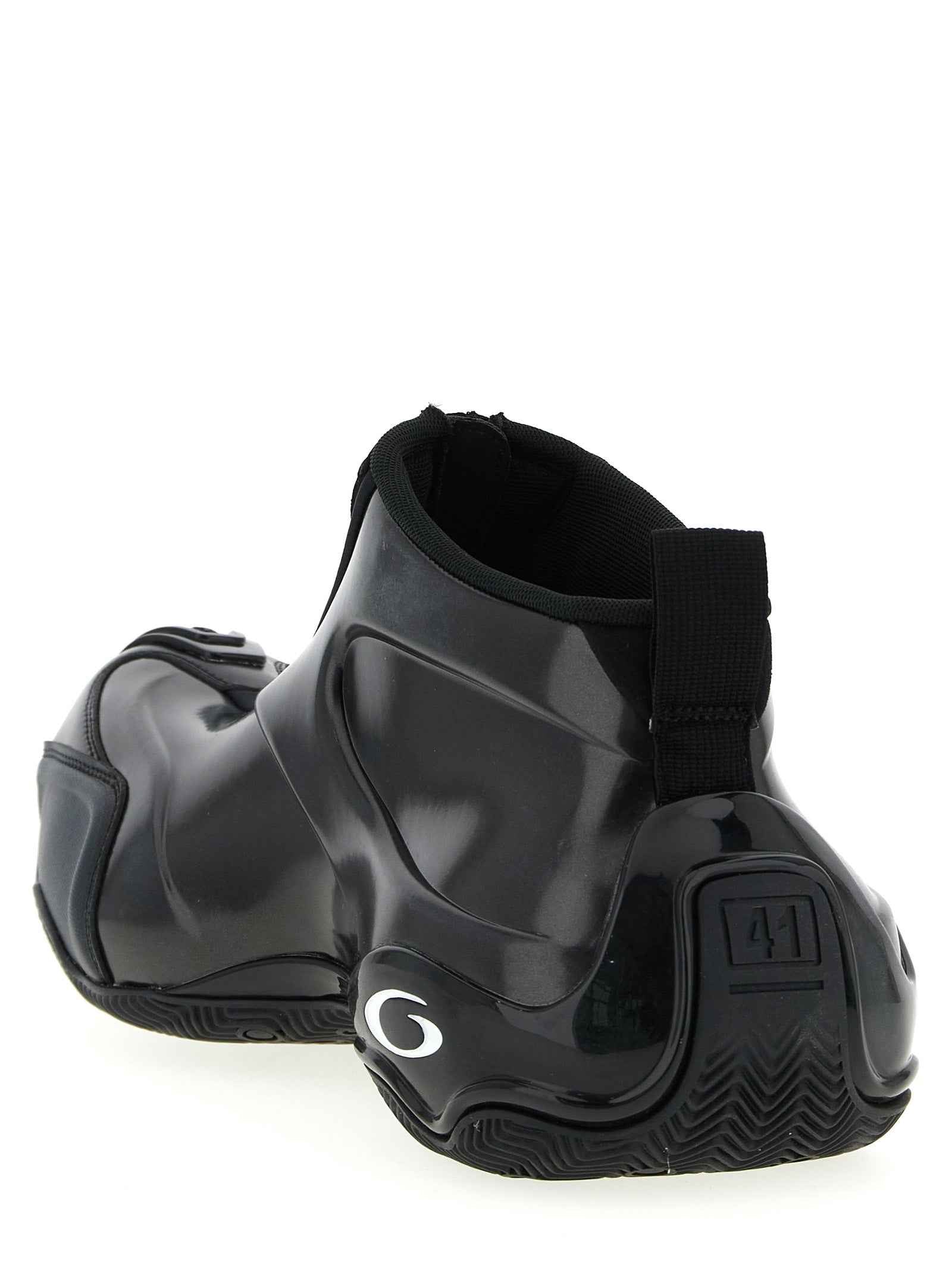 Balenciaga Black Polyester Athletic Sneakers