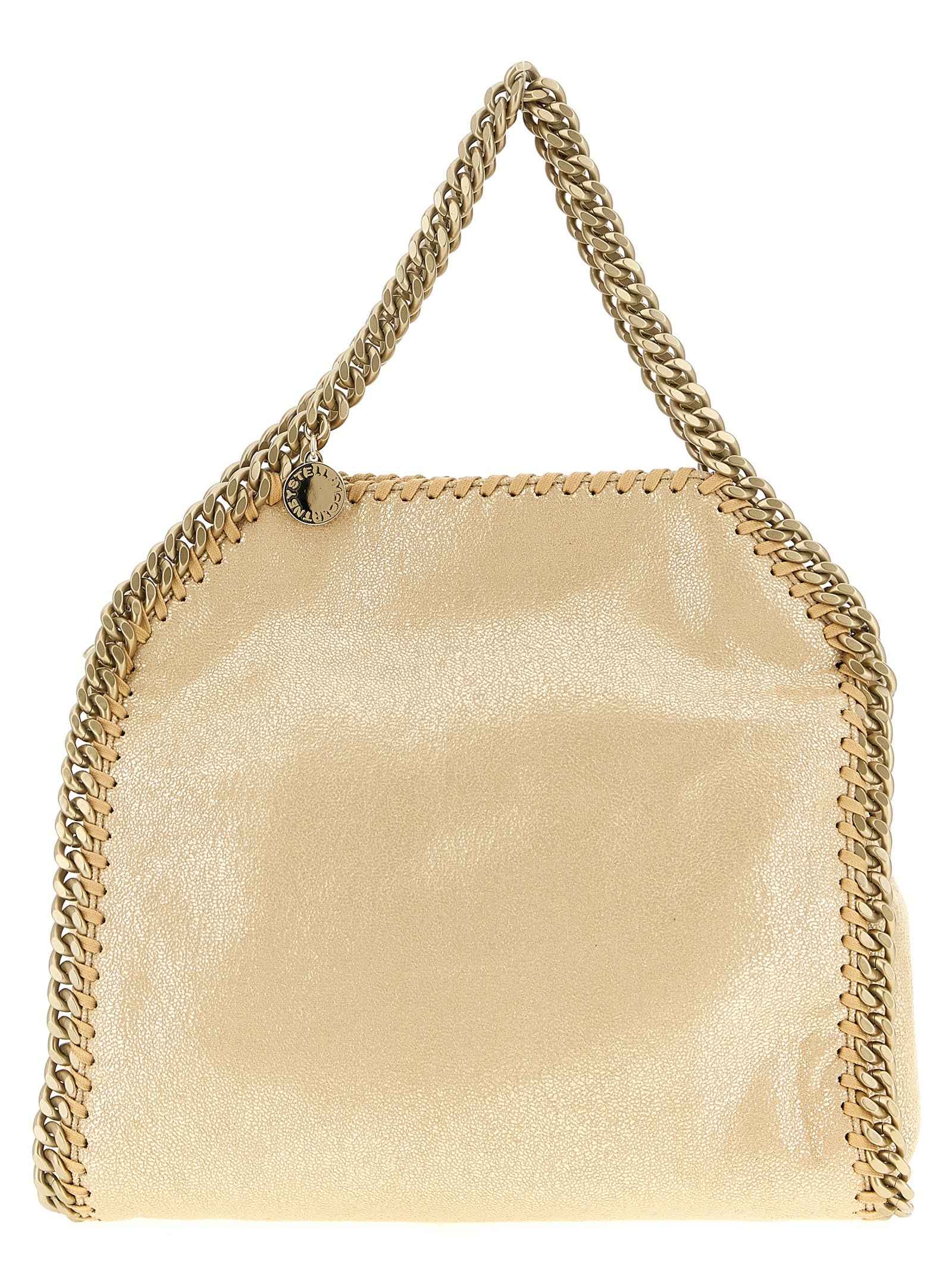 Stella McCartney Gold Polyester Handbag