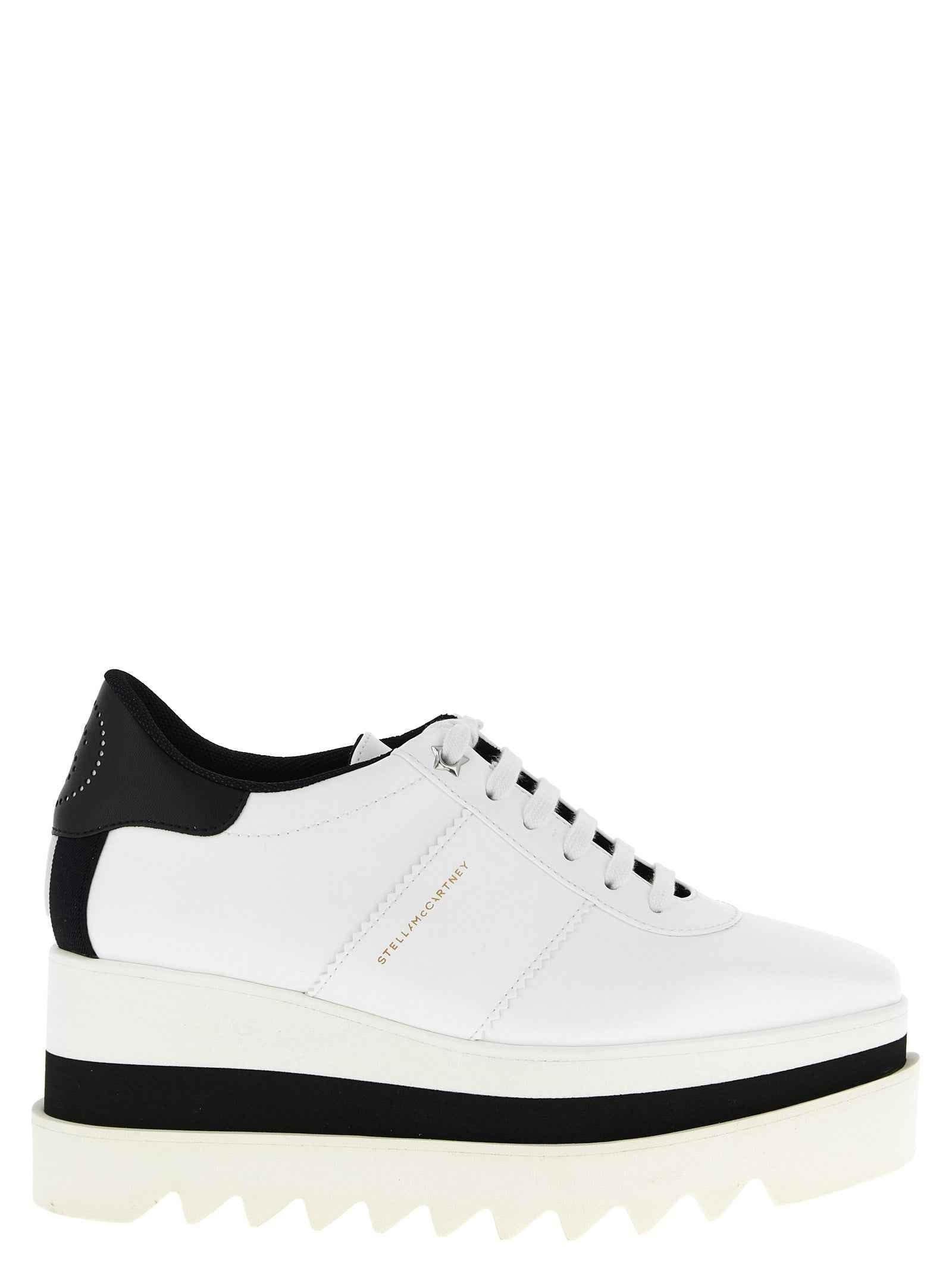 Stella McCartney White Polyethylene Wedge Sandals