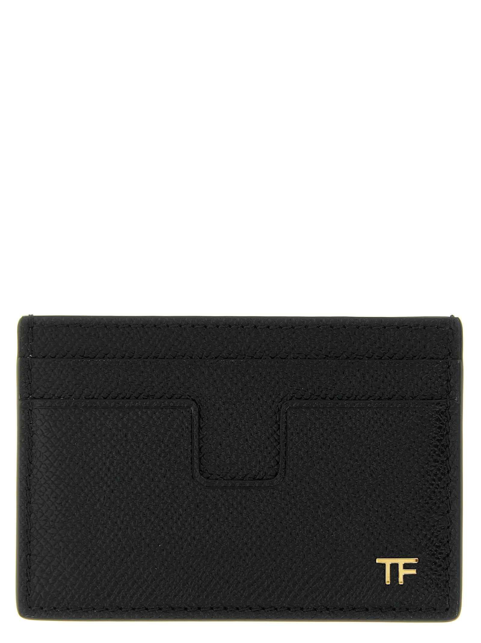 Tom Ford Black Calfskin Cardholder