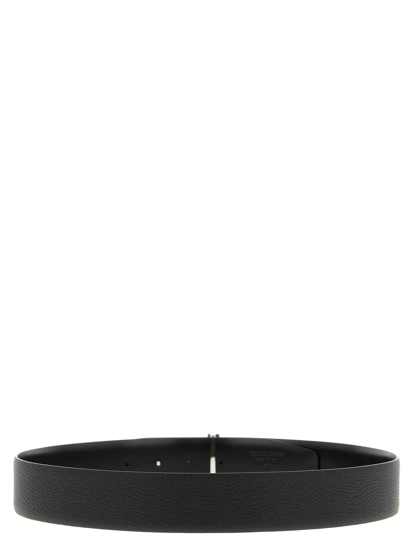 Tom Ford Black Calfskin Regular Belt