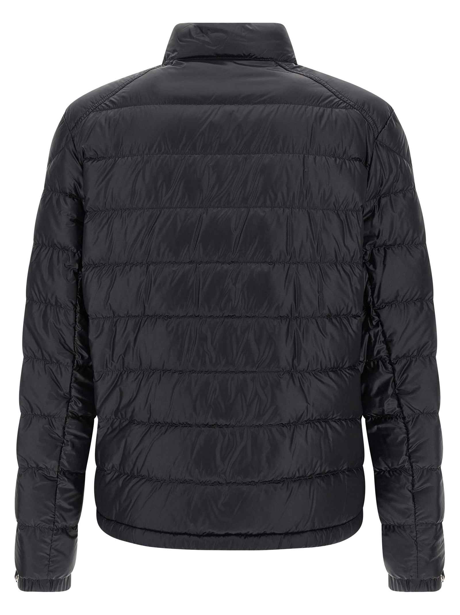 Moncler Blue Polyamide Full-Length Jacket