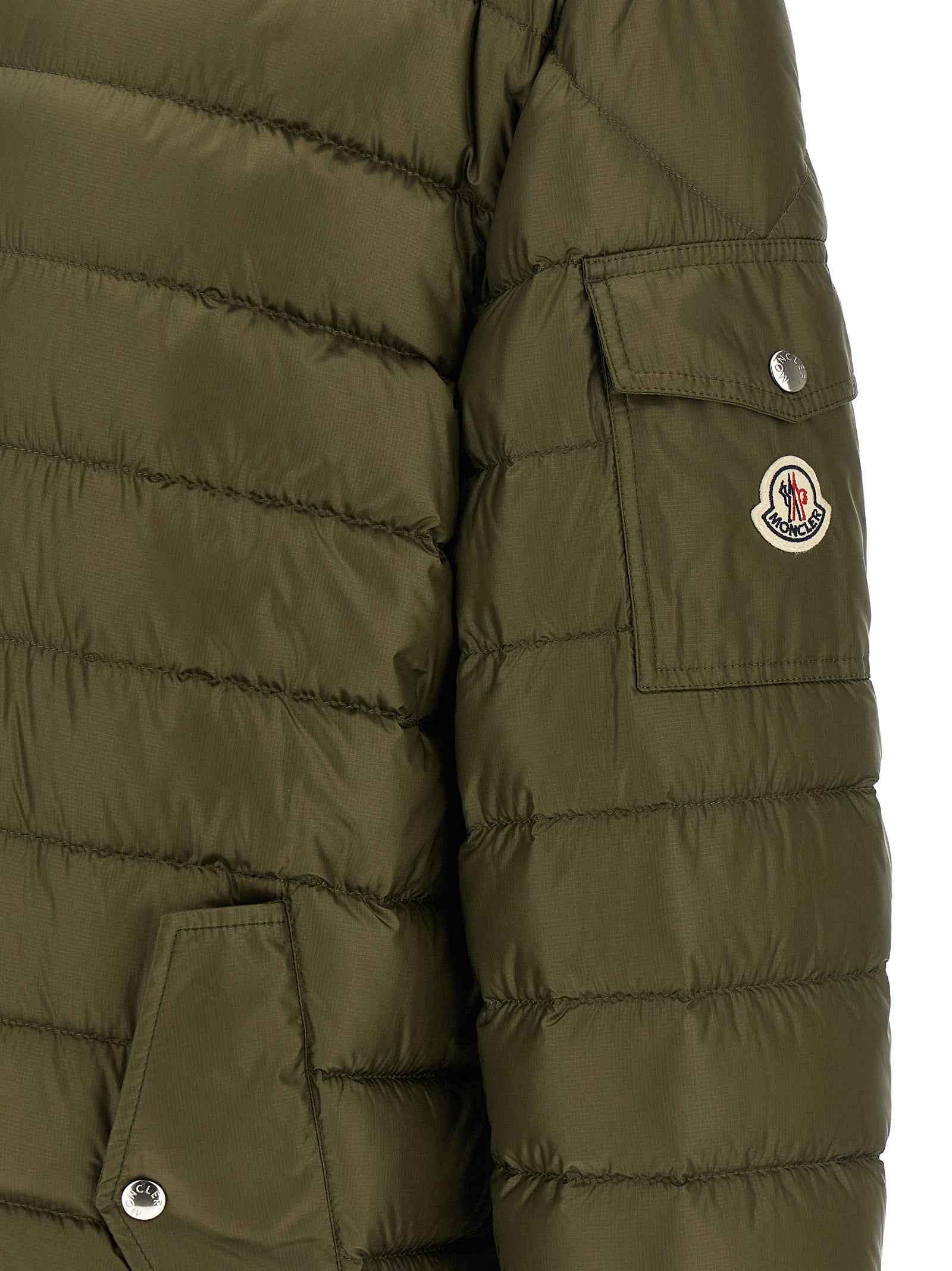 Moncler Bicolor Polyamide Parka