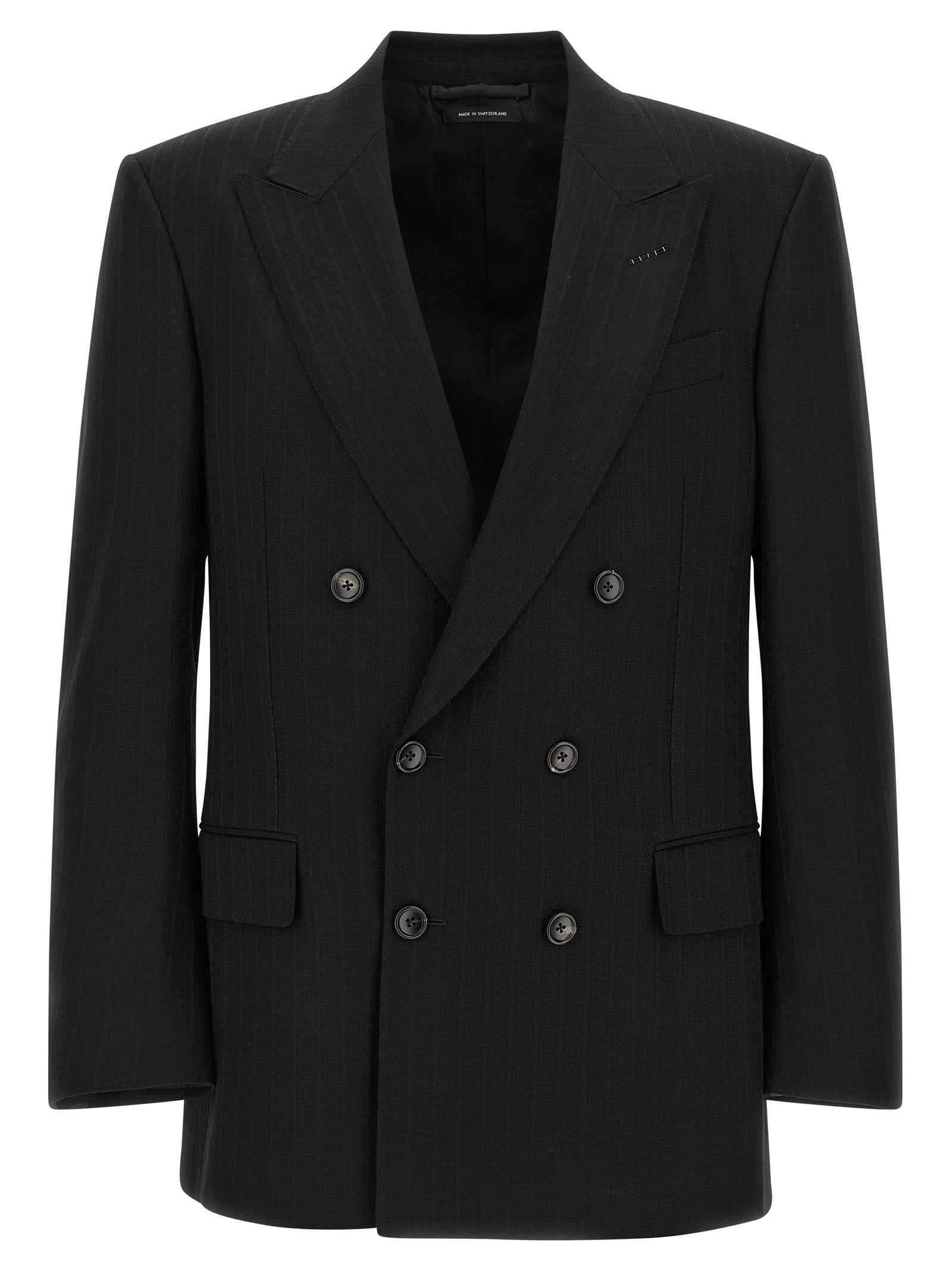 Tom Ford Black Wool Blazer