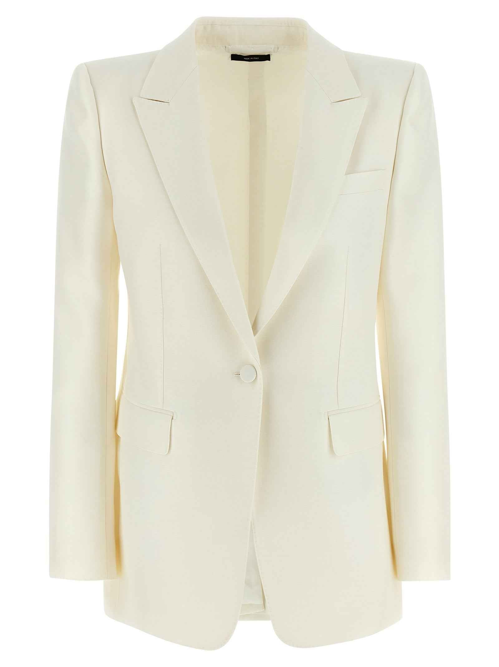 Tom Ford White Wool Blazer