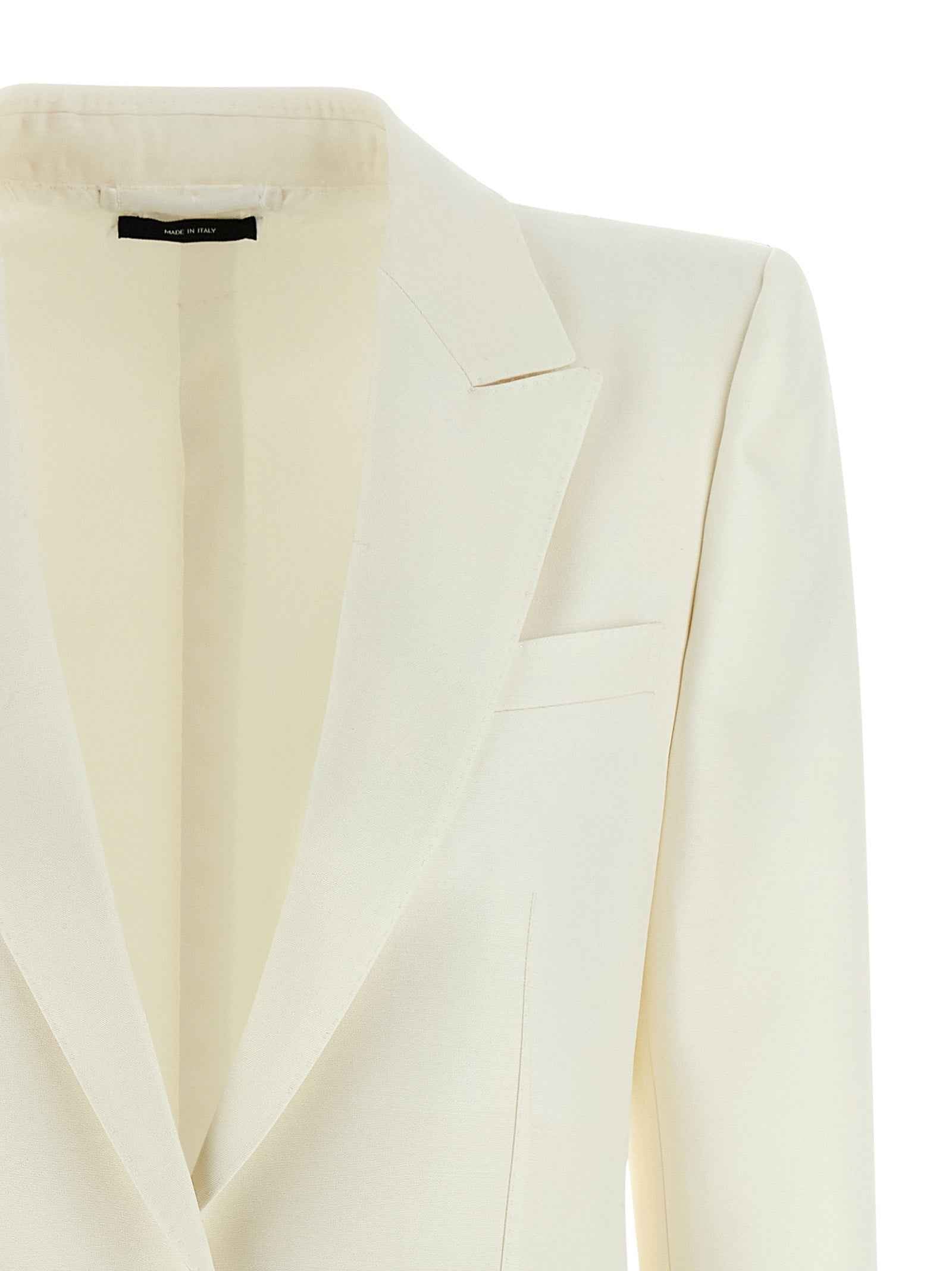 Tom Ford White Wool Blazer