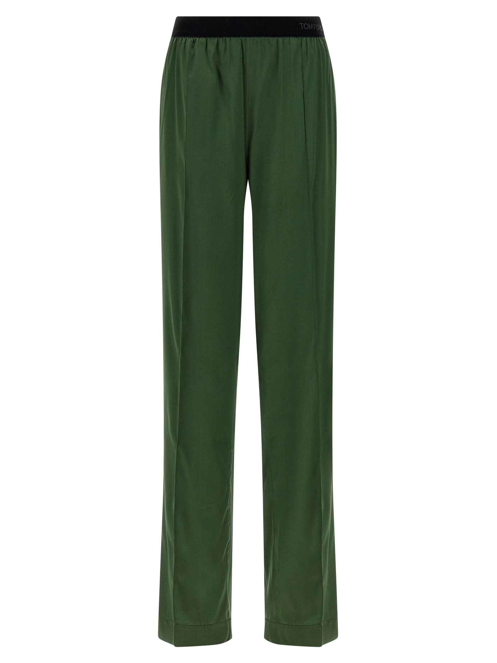 Tom Ford Bicolor Silk Casual Pants