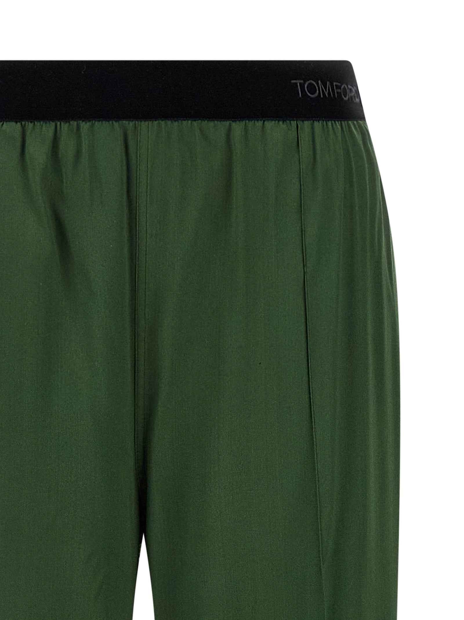 Tom Ford Bicolor Silk Casual Pants
