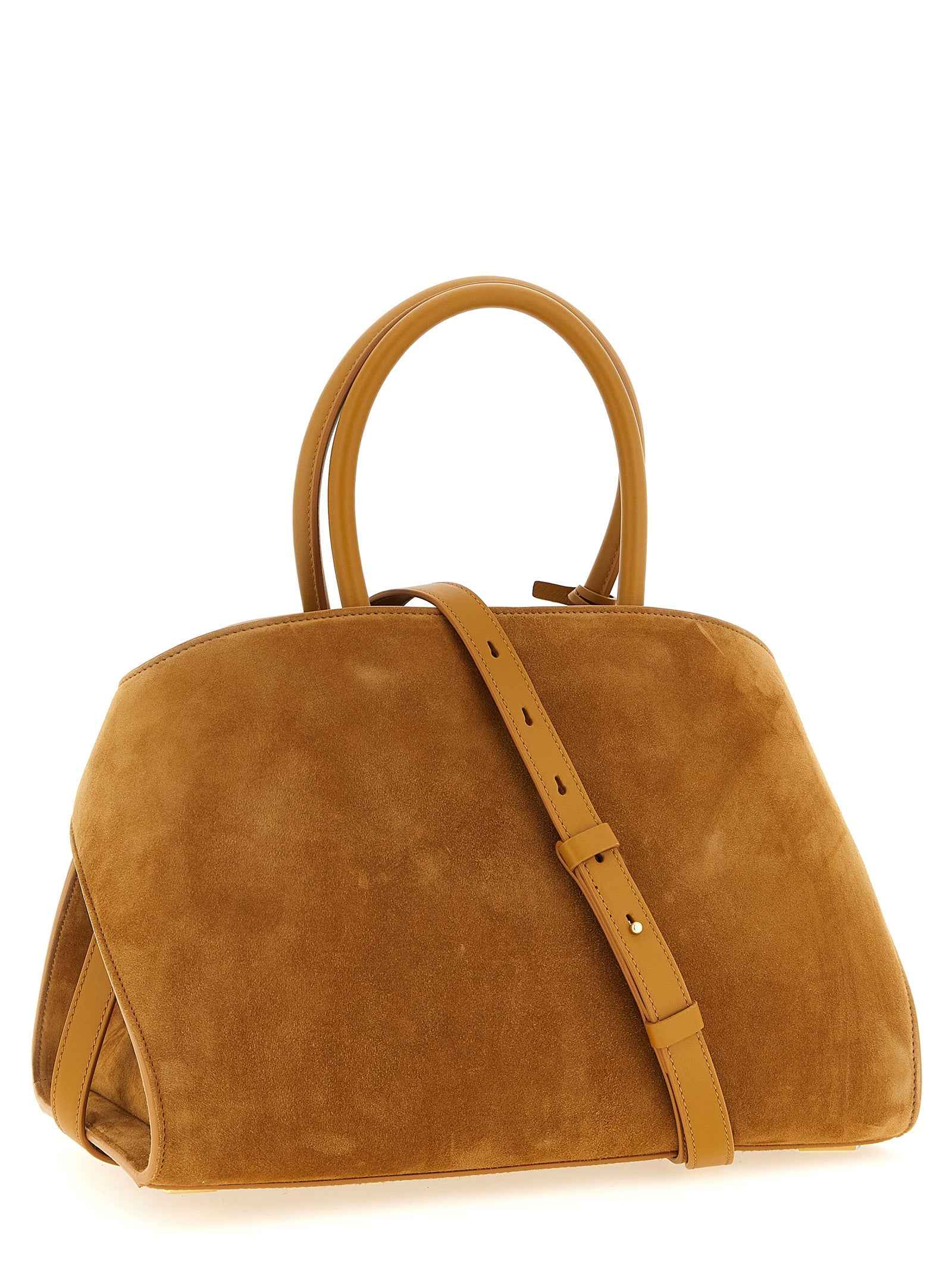 Ferragamo Beige Goatskin Handbag
