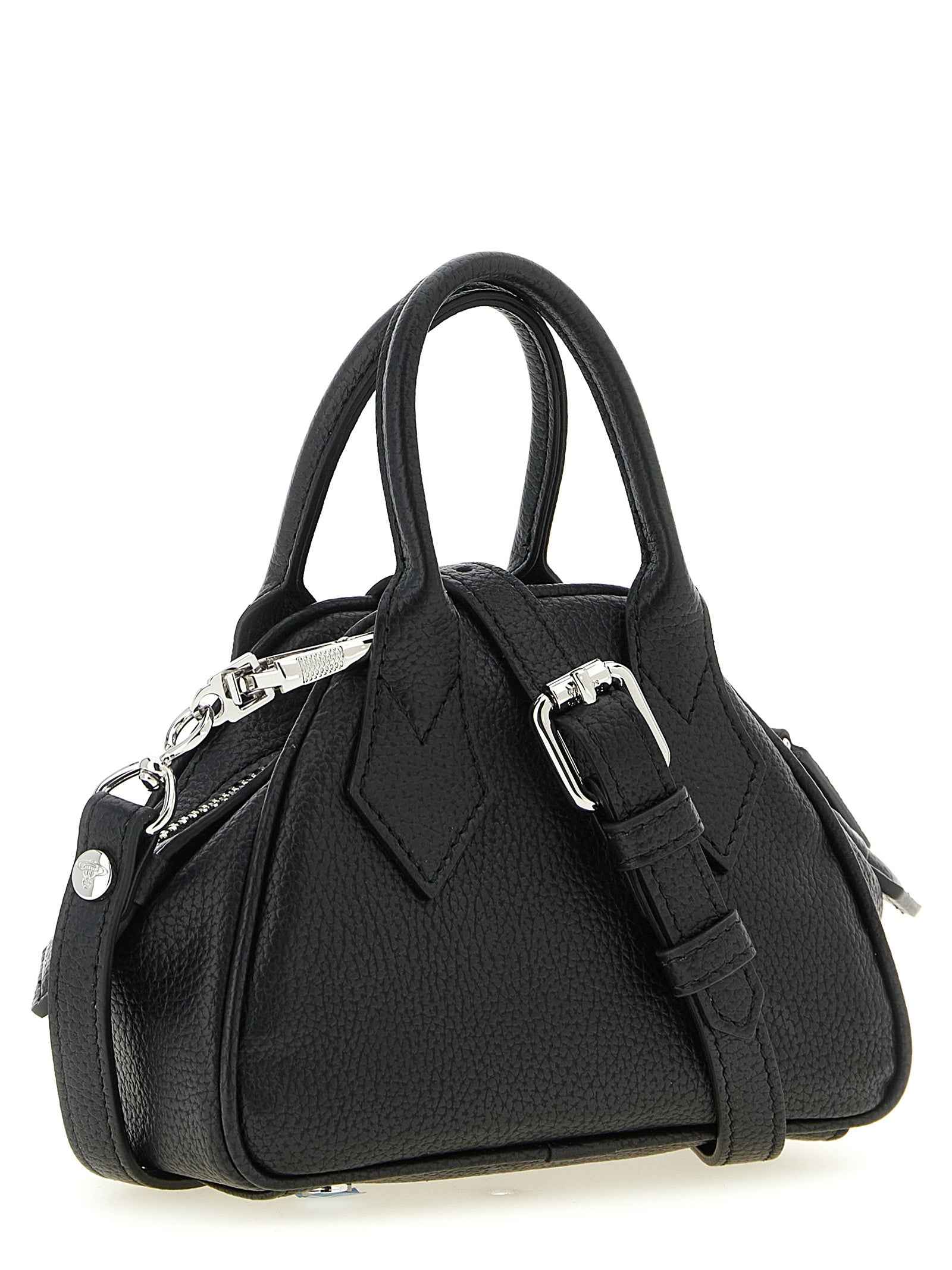 Vivienne Westwood Black Polyethylene Handbag