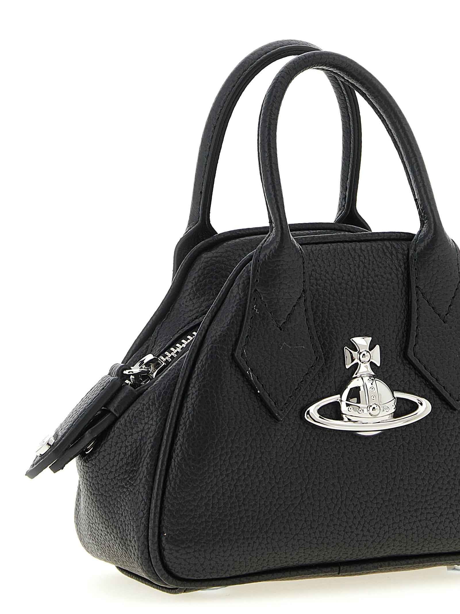 Vivienne Westwood Black Polyethylene Handbag