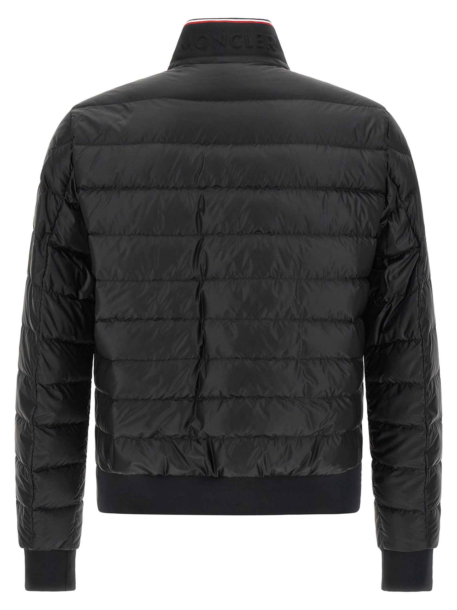 Moncler Black Polyamide Full-Length Jacket