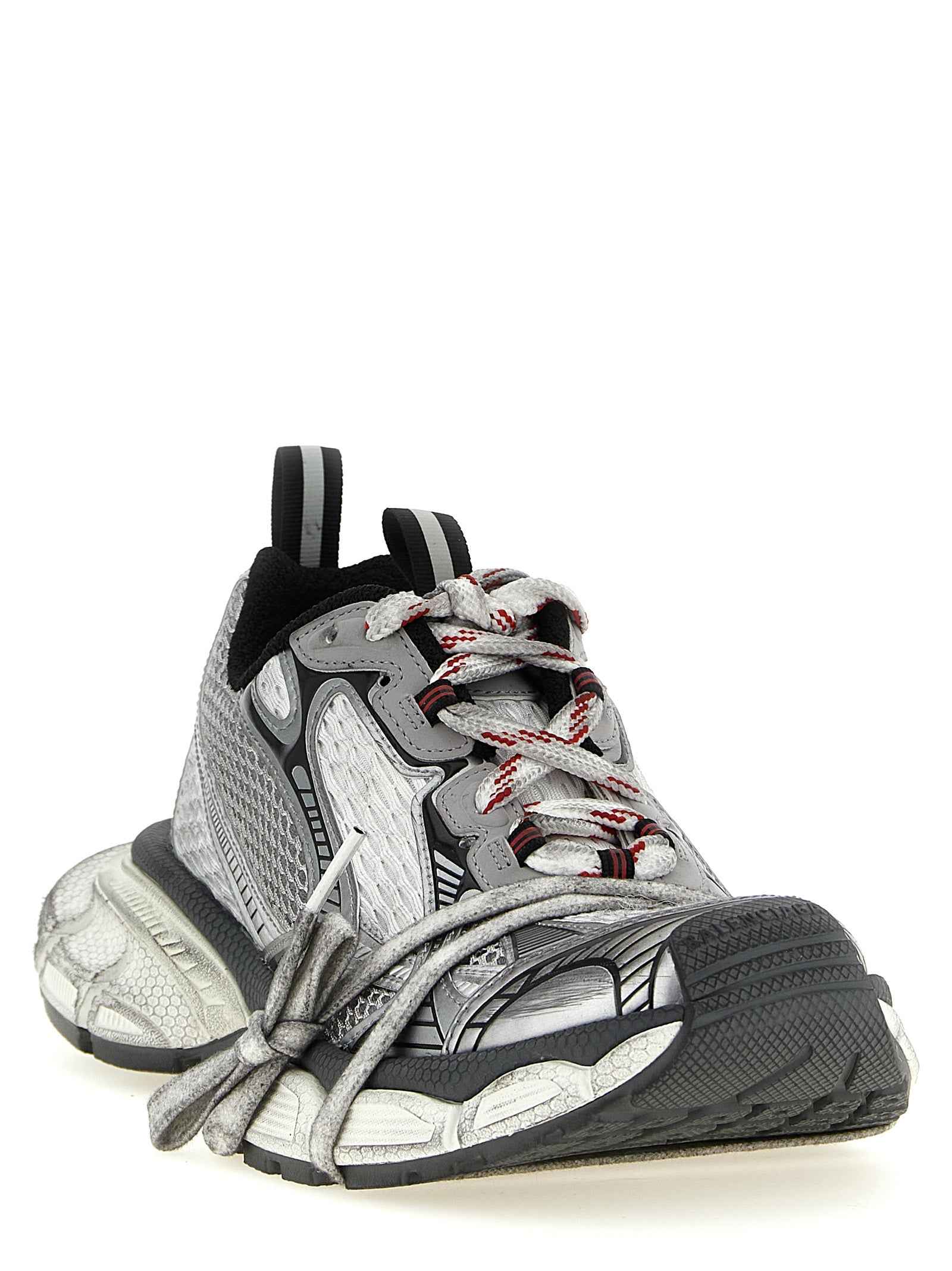 Balenciaga Gray Polyethylene Athletic Sneakers