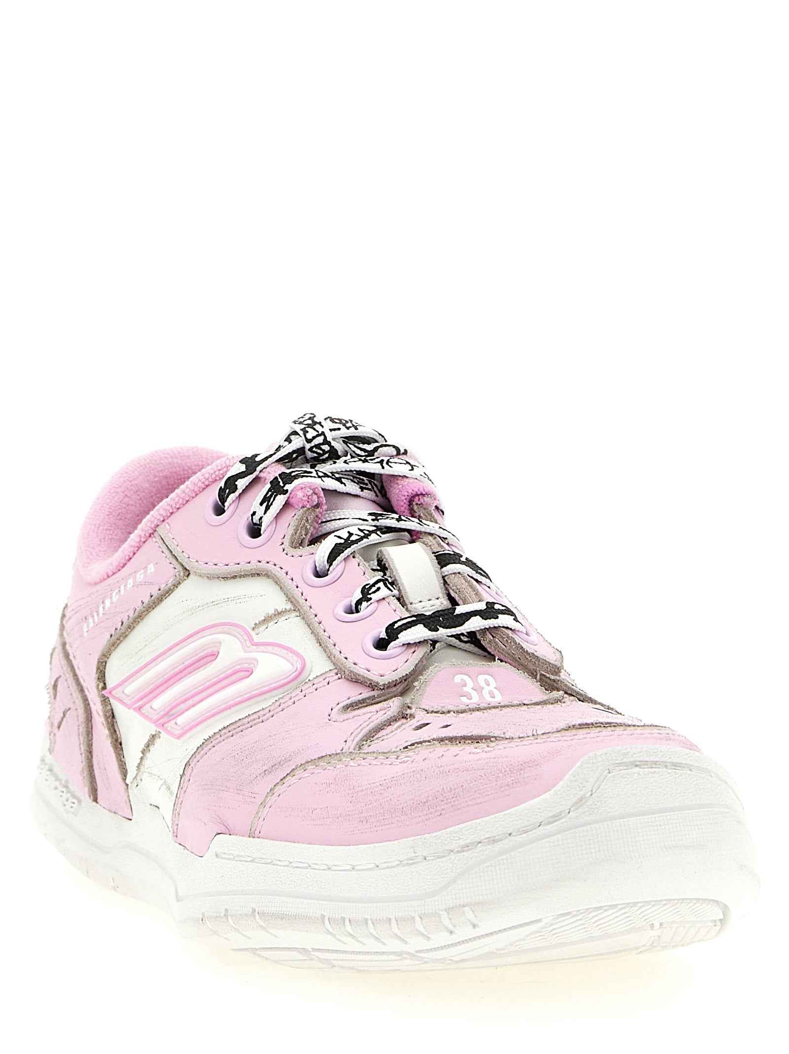 Balenciaga Multicolor Calfskin Athletic Sneakers