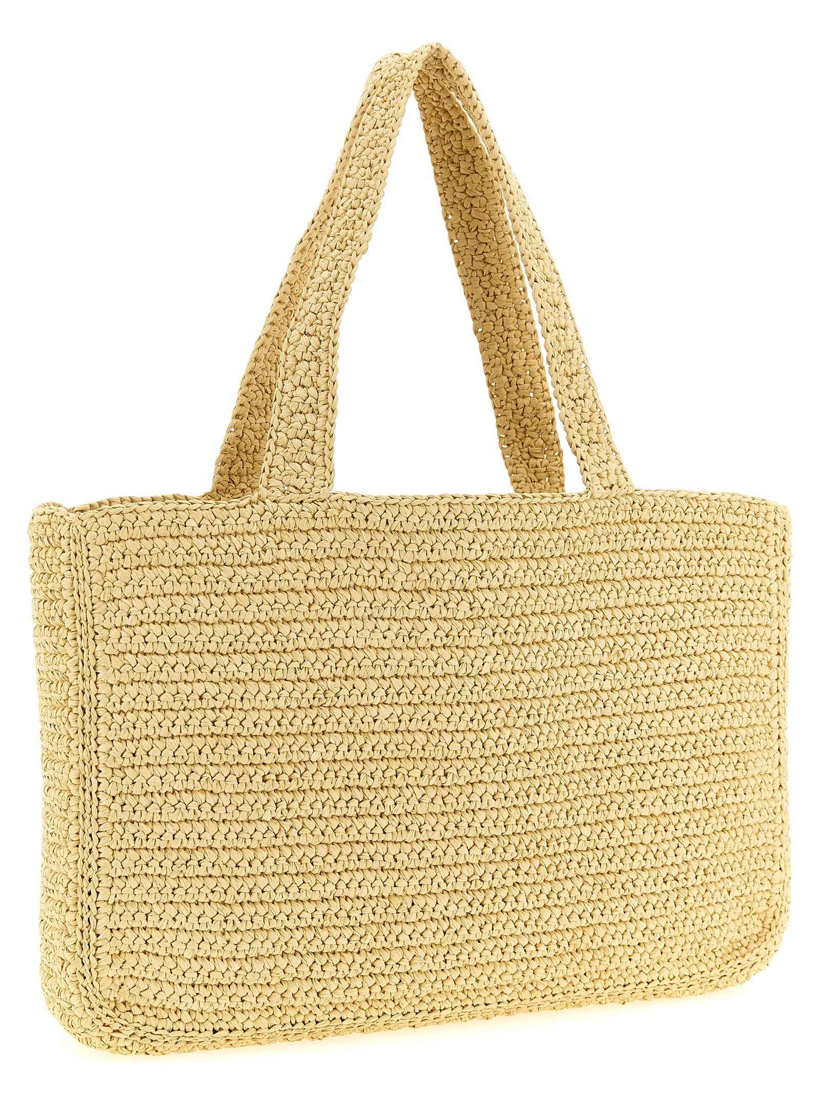 Valentino Garavani White Viscose Tote Bag
