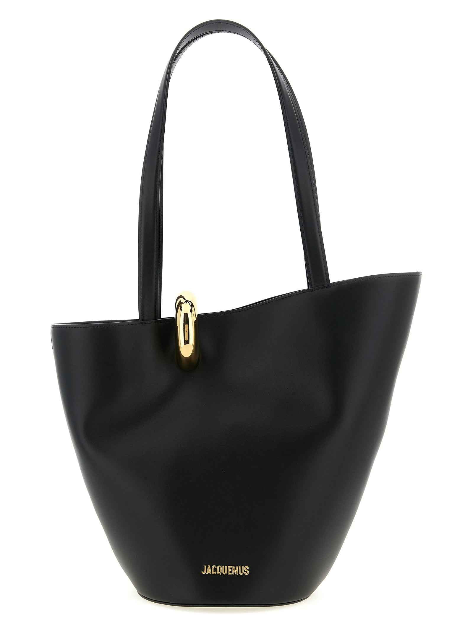 Jacquemus Black Cowhide Shoulder Bag