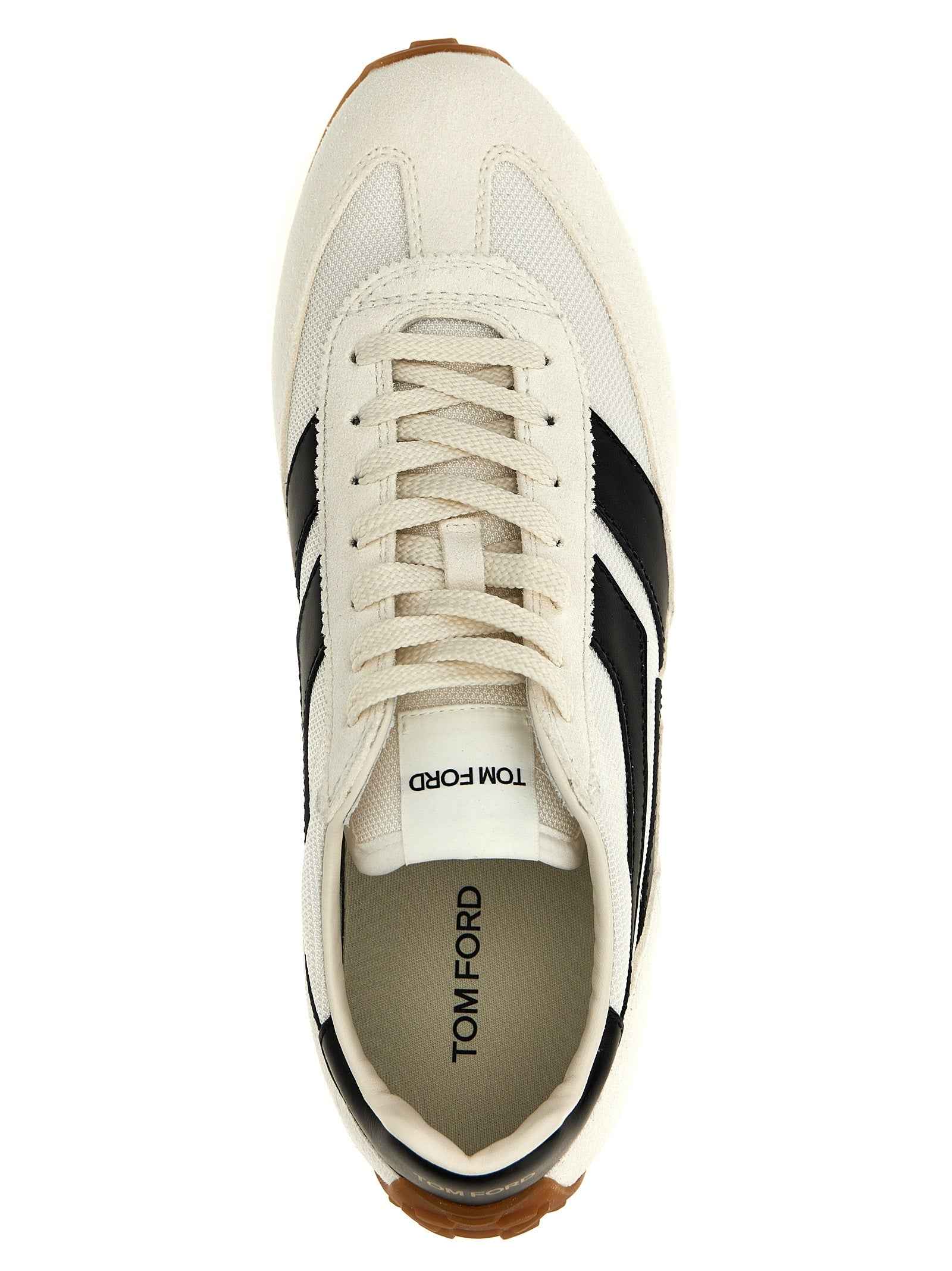Tom Ford Bicolor Polyester Athletic Sneakers