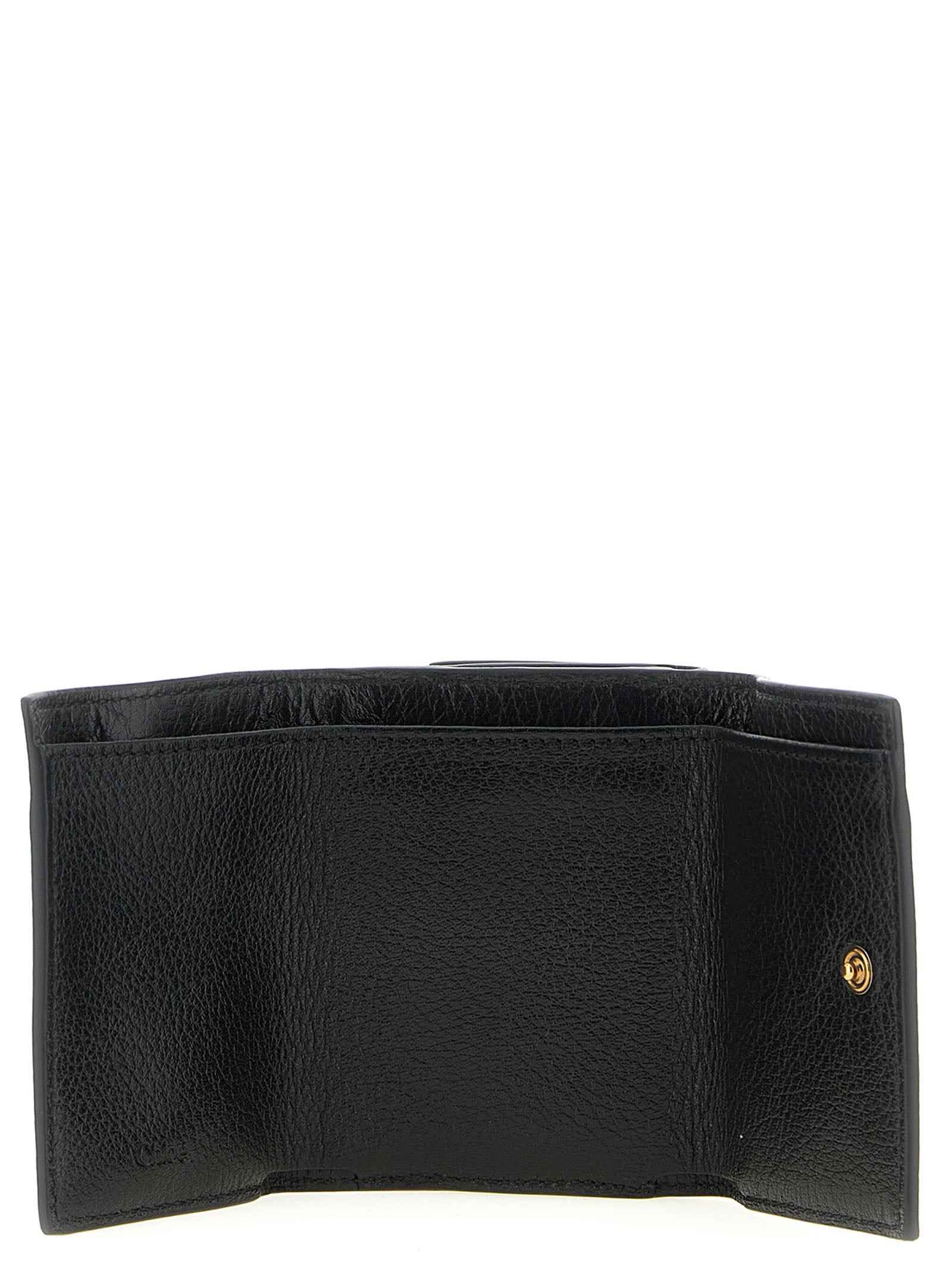 Chloé Black Buffalo Leather Cardholder