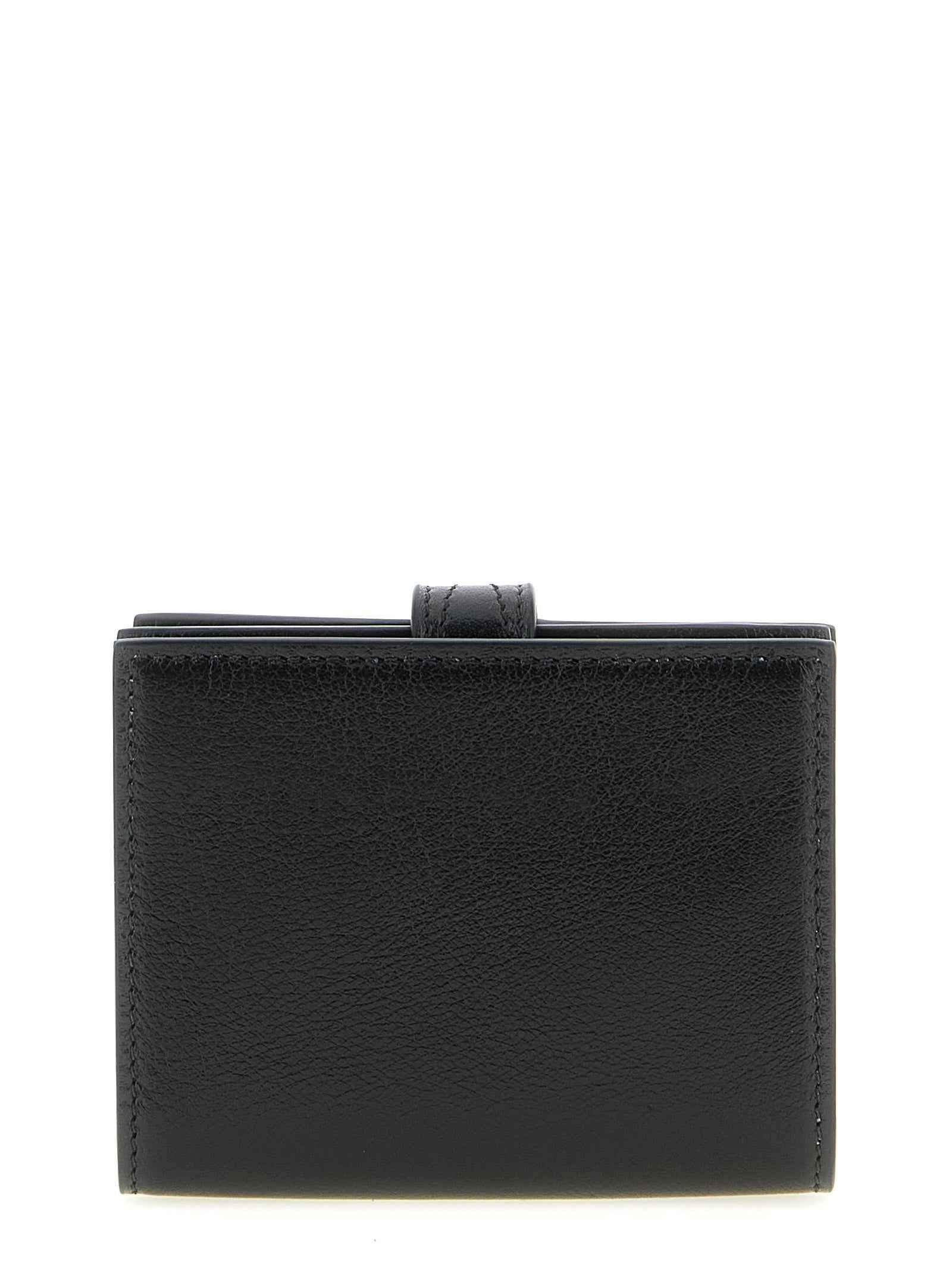 Chloé Black Buffalo Leather Cardholder