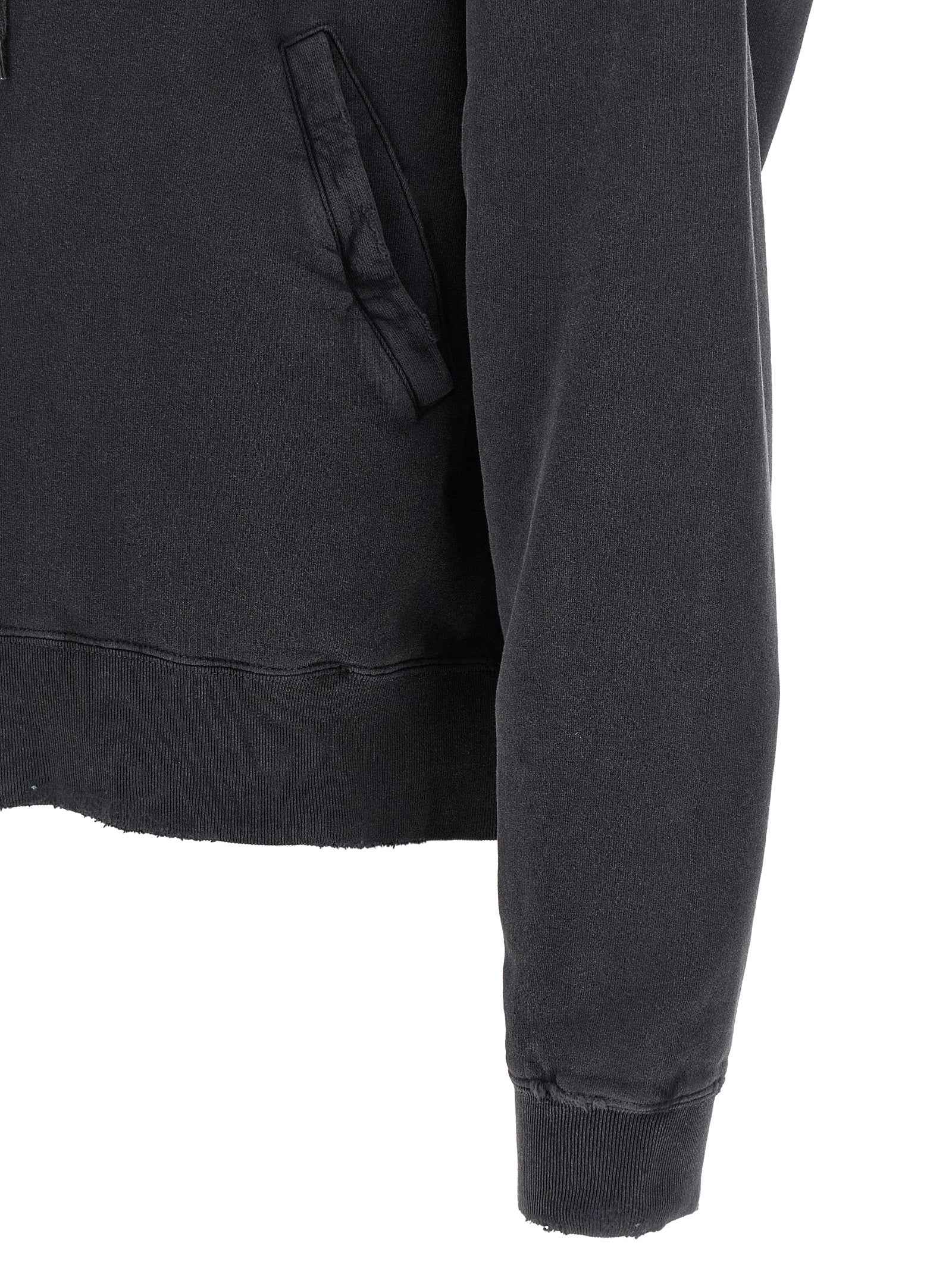 Balenciaga Black Cotton Sweatshirt