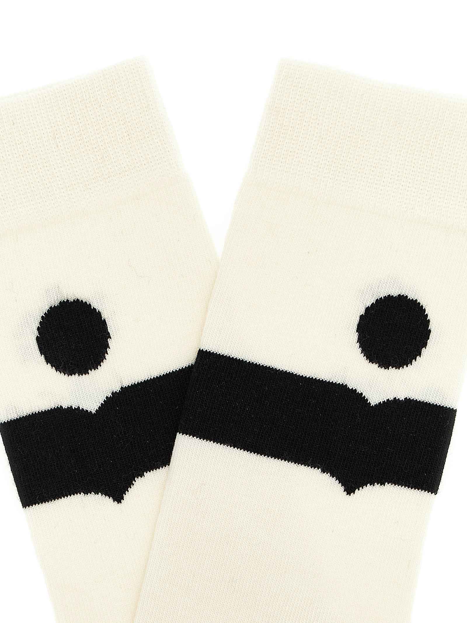 Isabel Marant Beige Cotton Socks