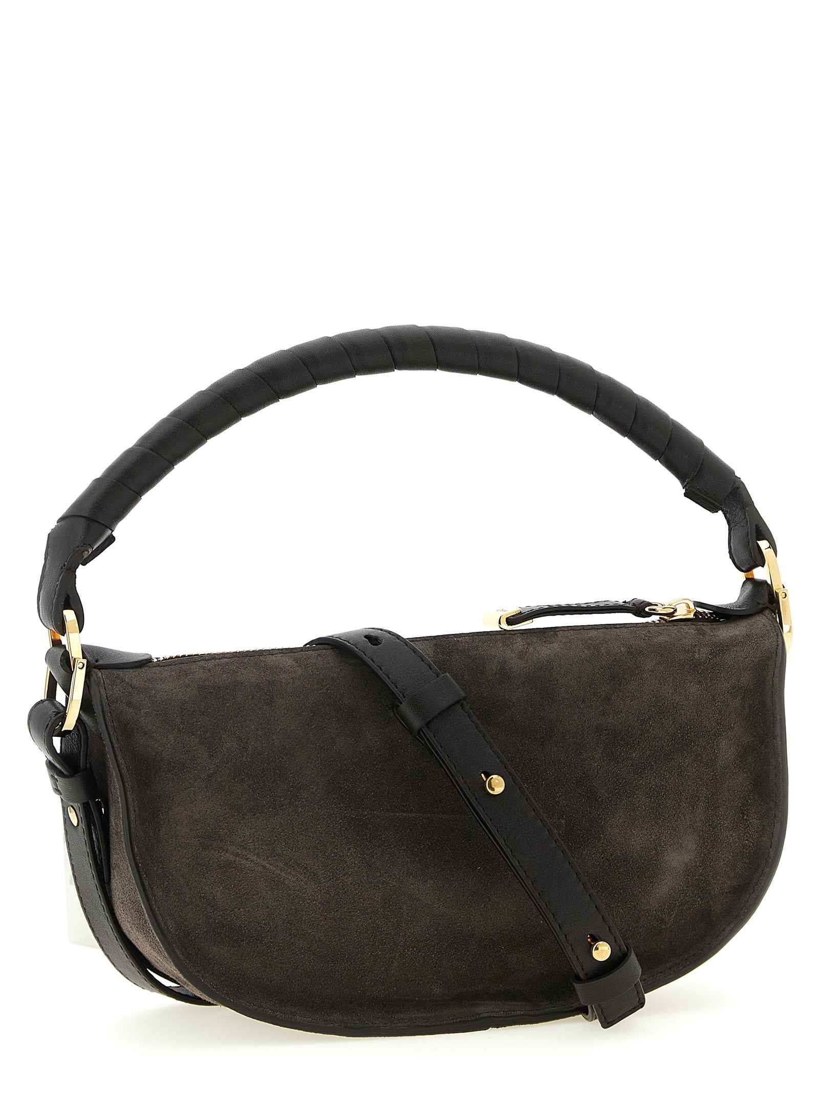 Chloé Brown Calfskin Shoulder Bag
