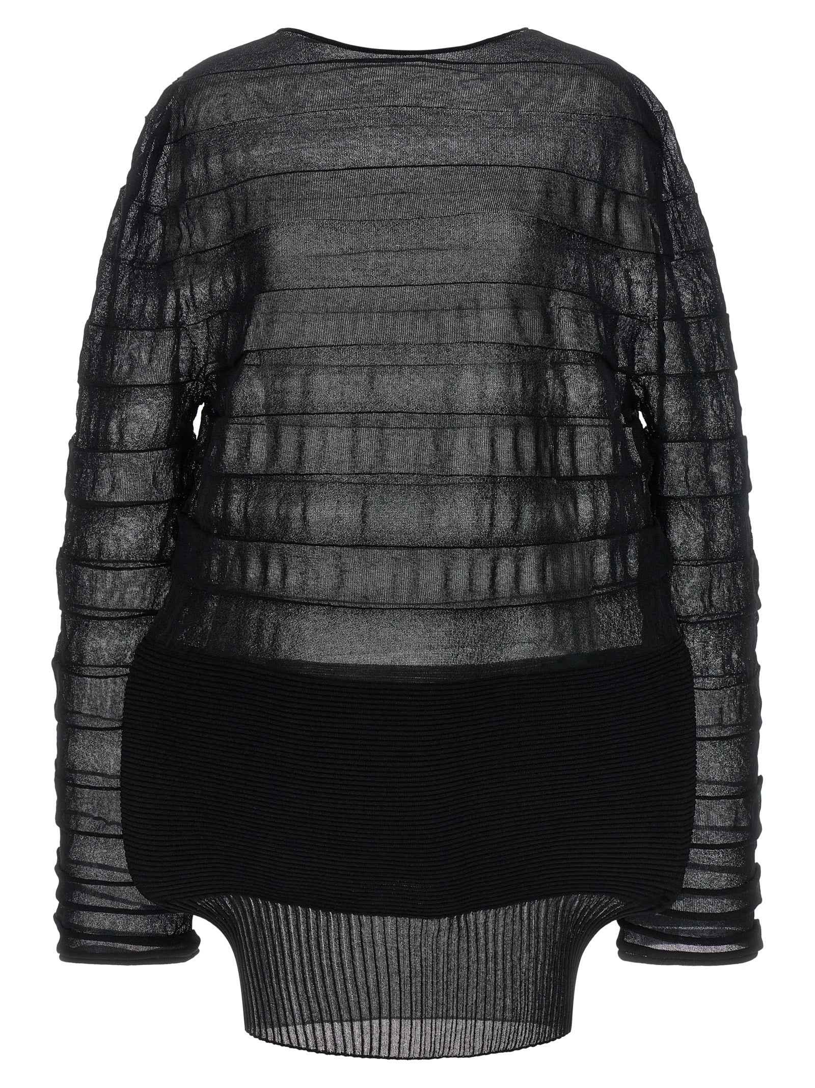 Issey Miyake Black Polyester Sweatshirt