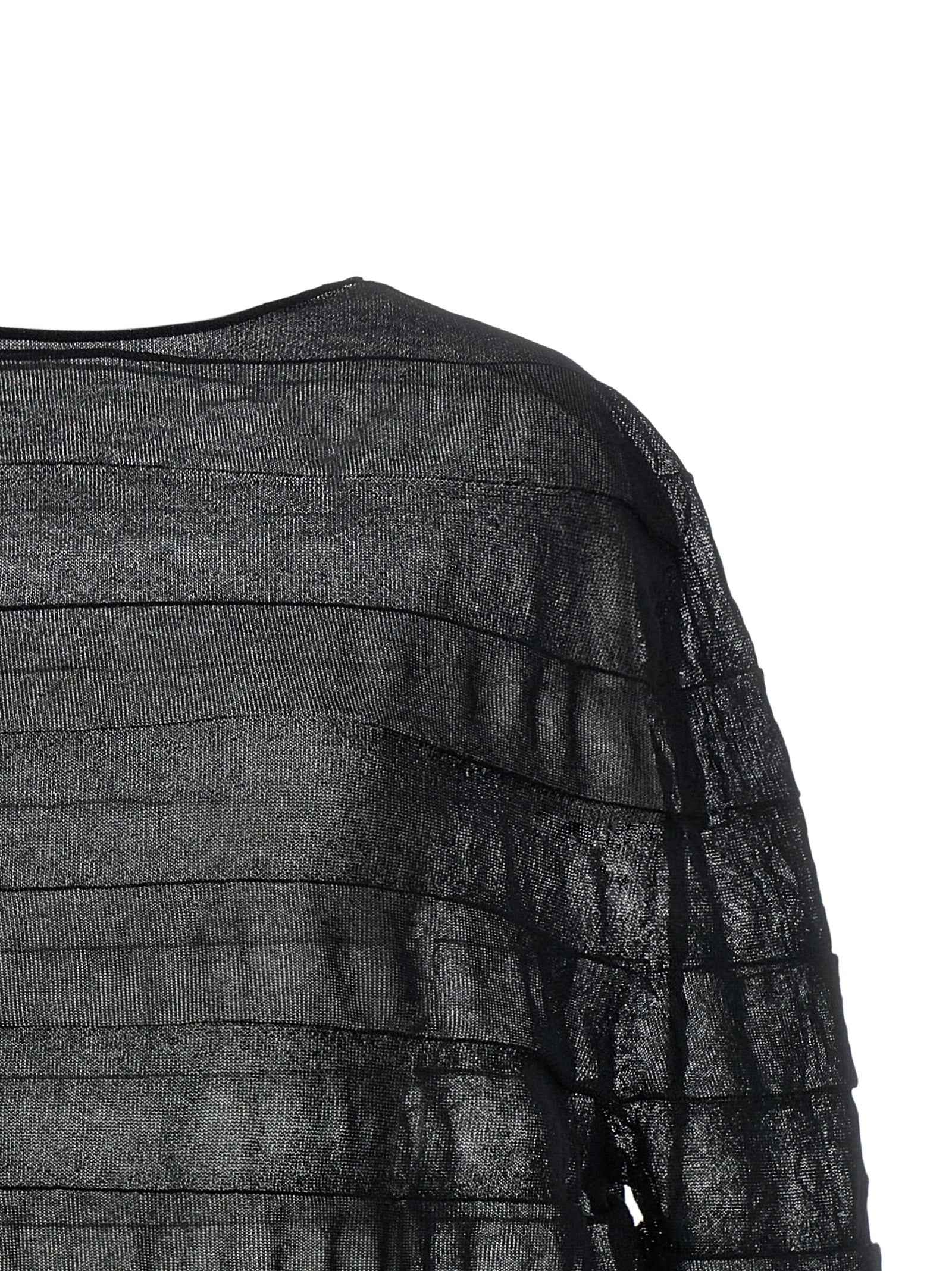 Issey Miyake Black Polyester Sweatshirt
