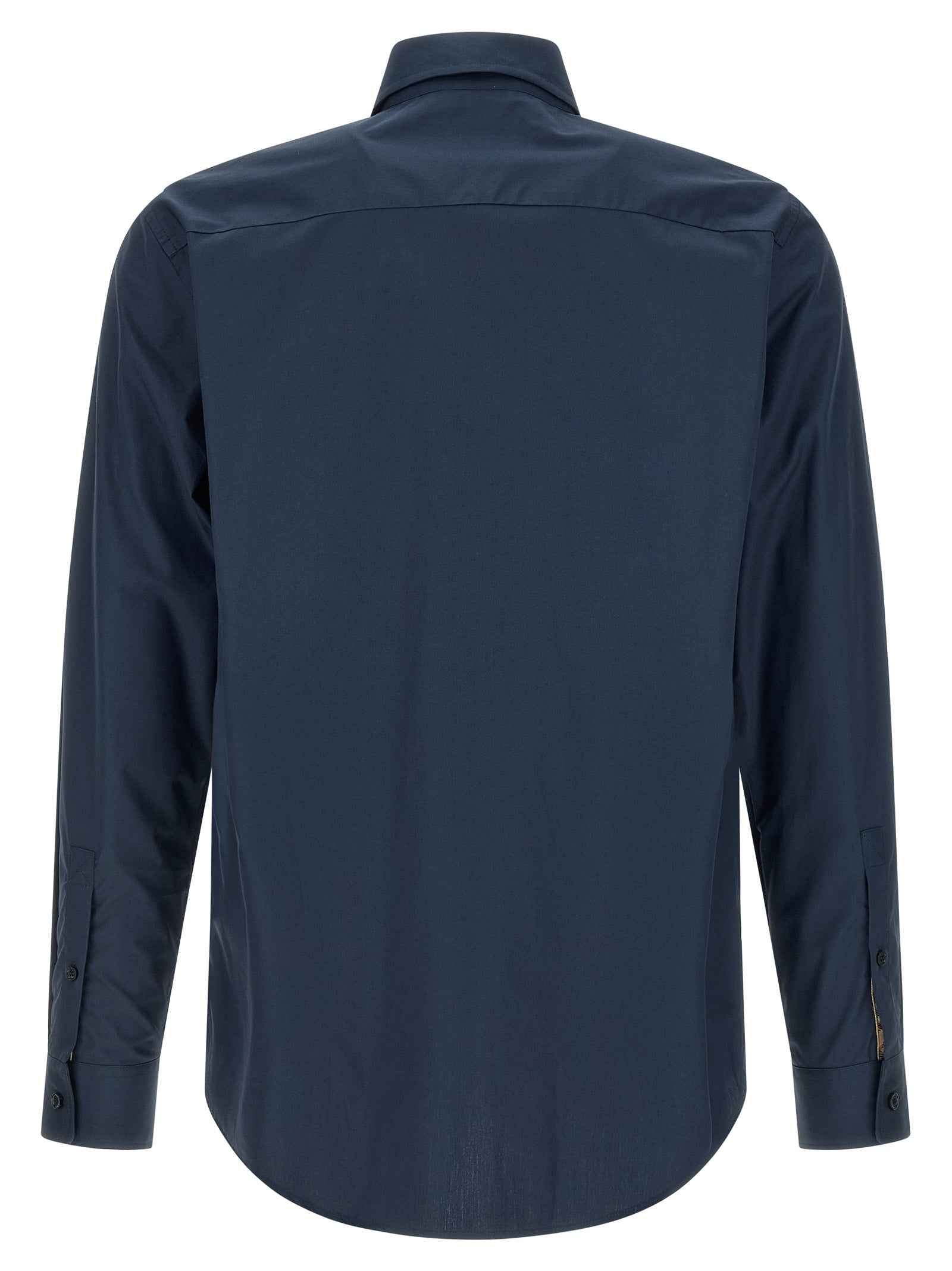 Burberry Blue Cotton Blouse