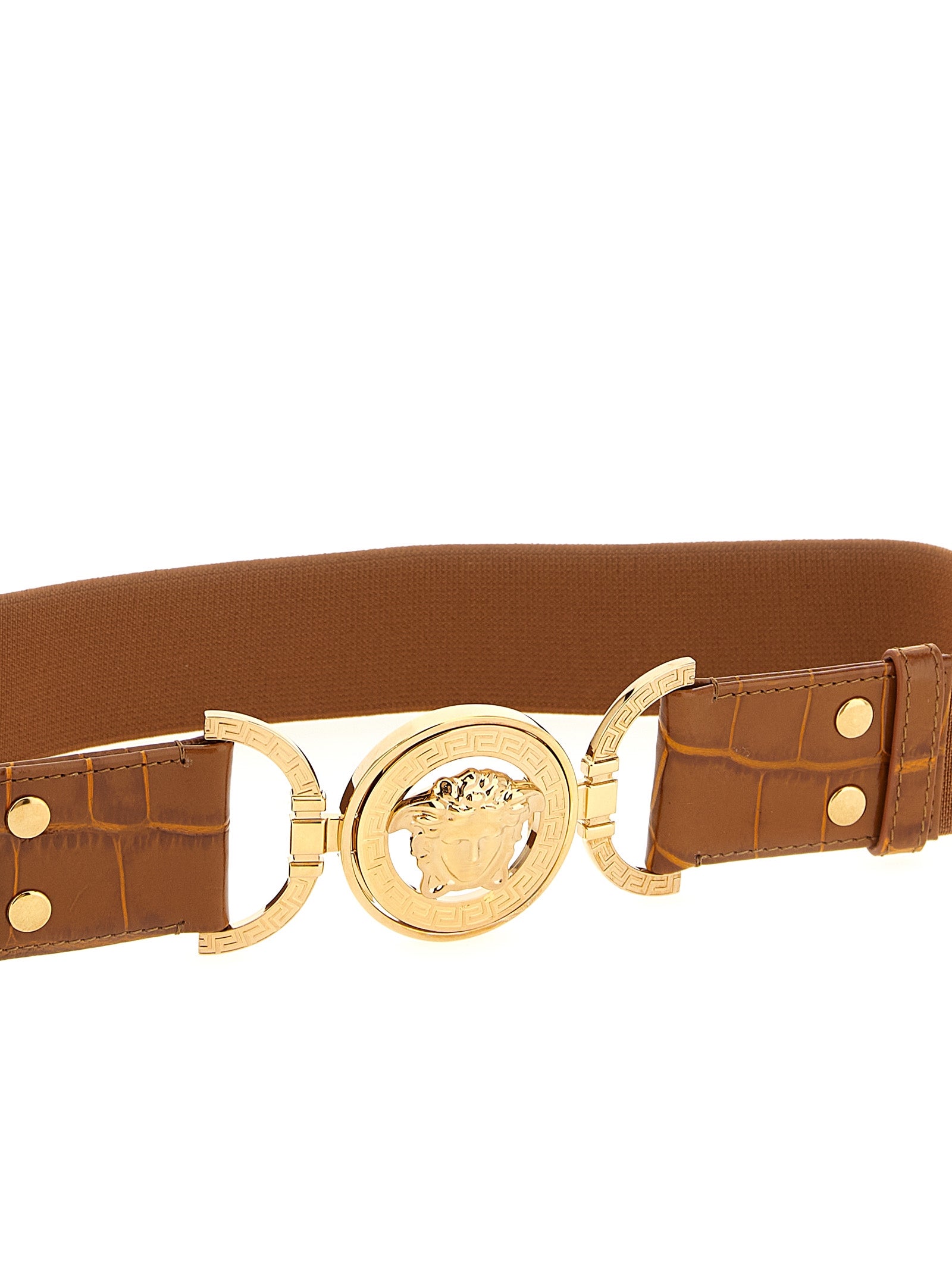 Versace Brown Calfskin Regular Belt