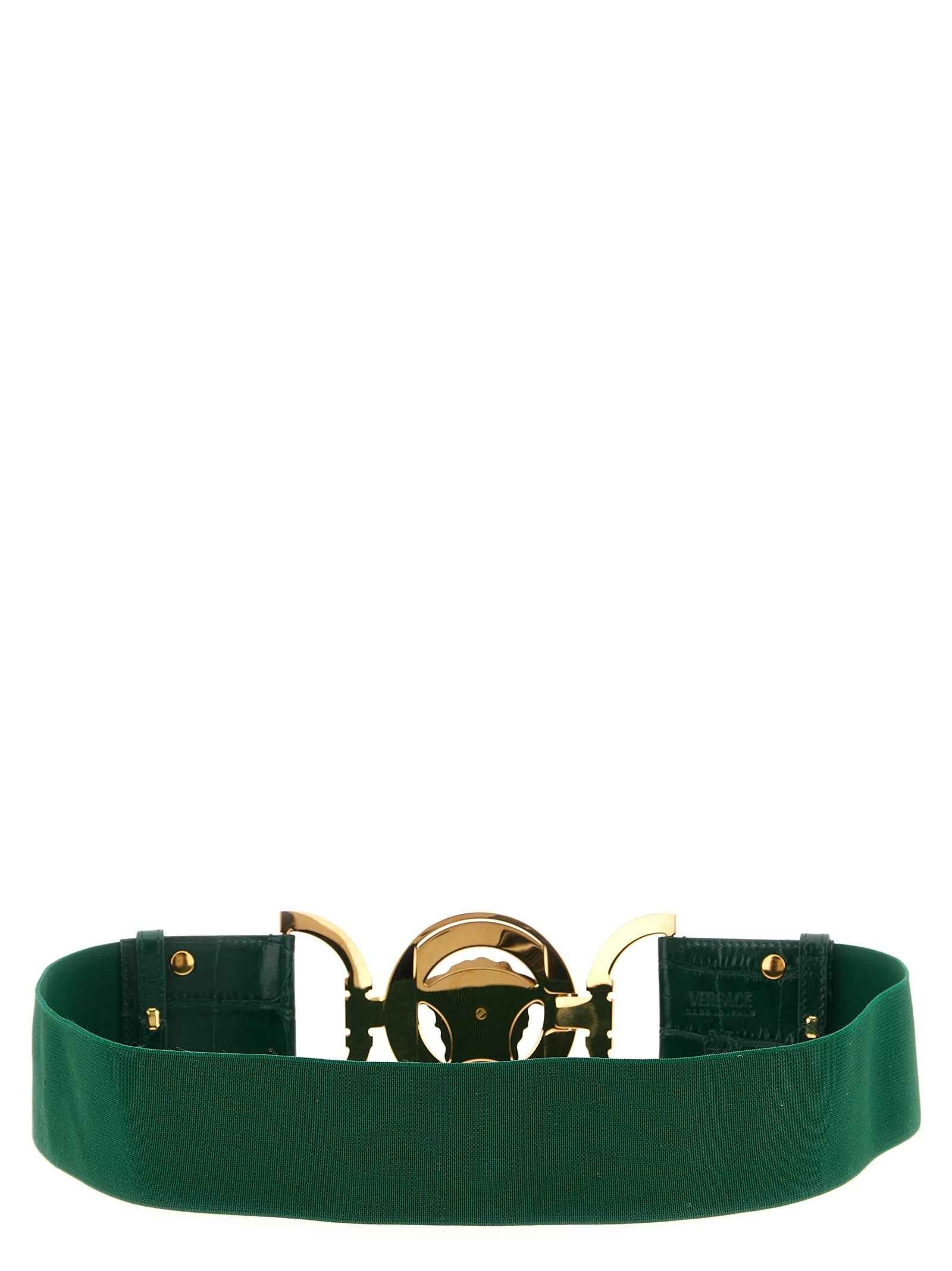 Versace Bicolor Calfskin Regular Belt