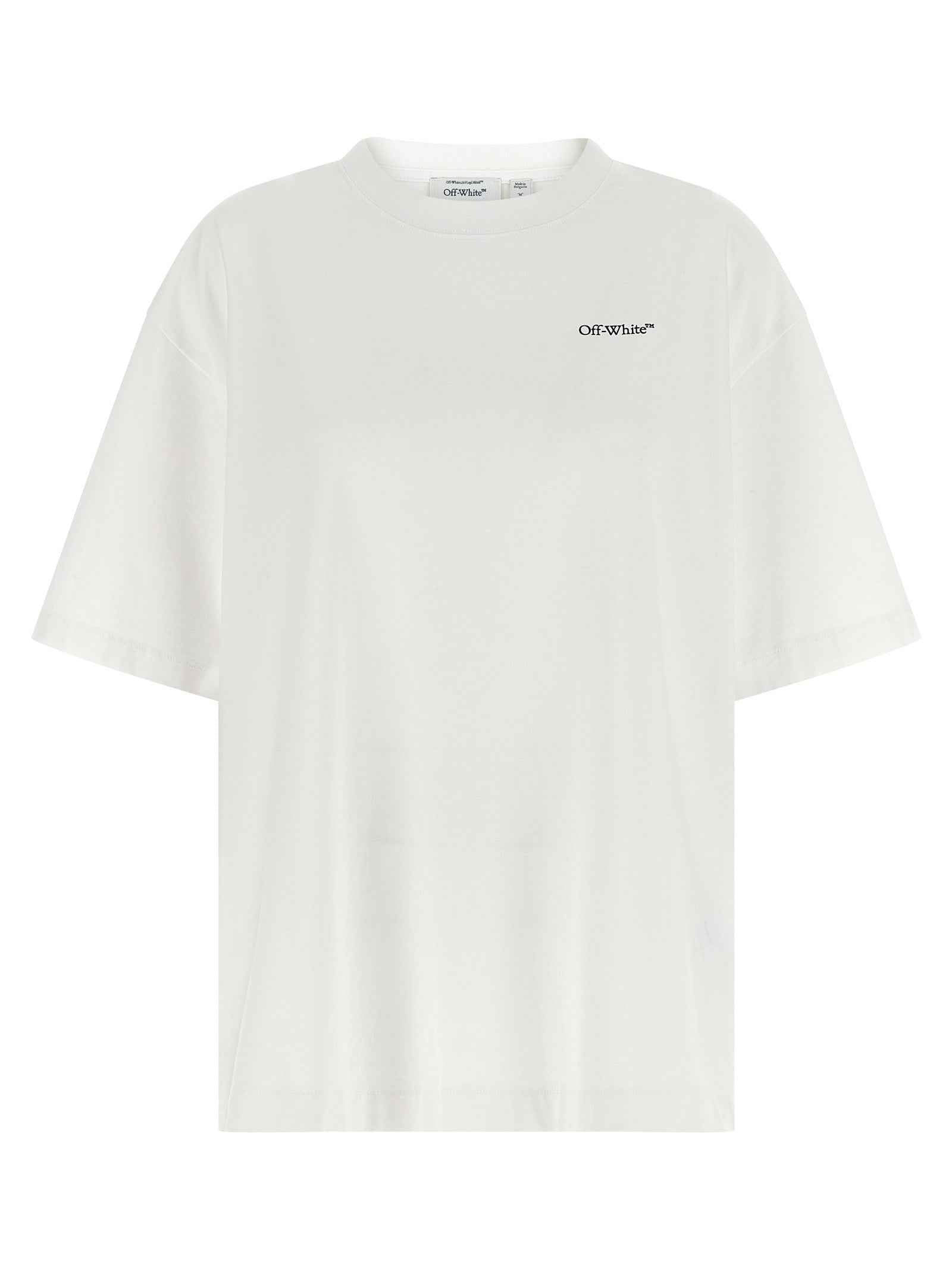 Off-White White Cotton T-Shirt